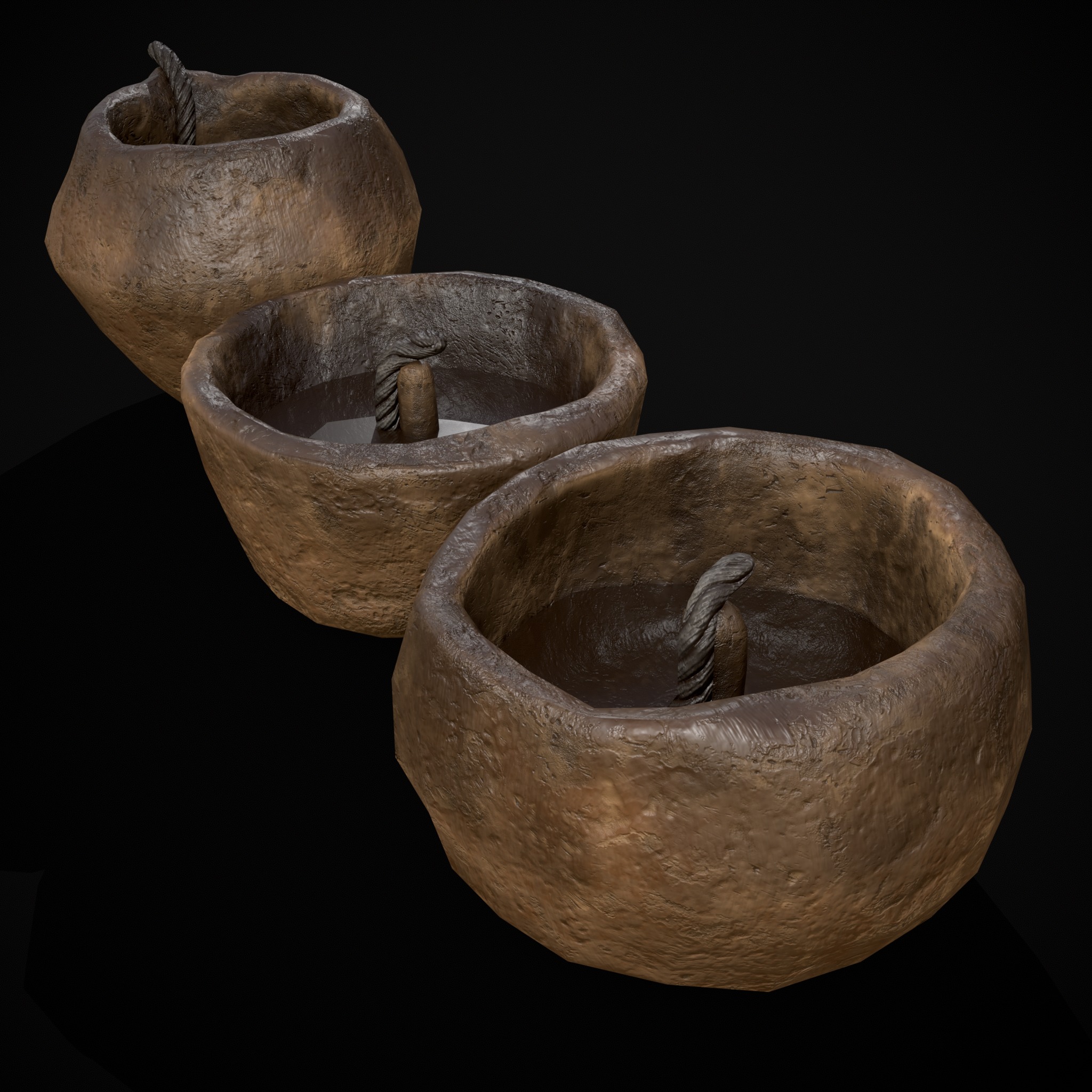 Glugga Lamps Low-poly 3D model_15