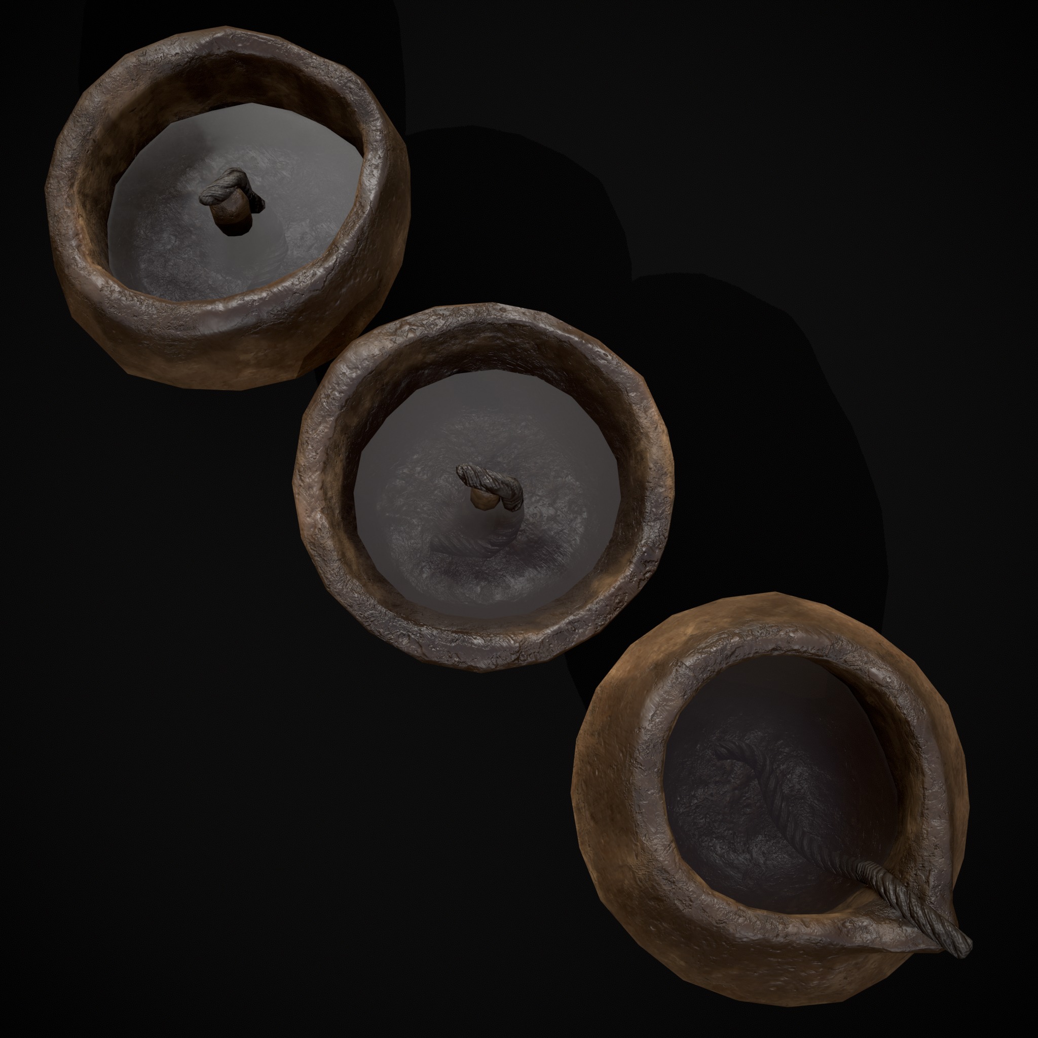 Glugga Lamps Low-poly 3D model_9