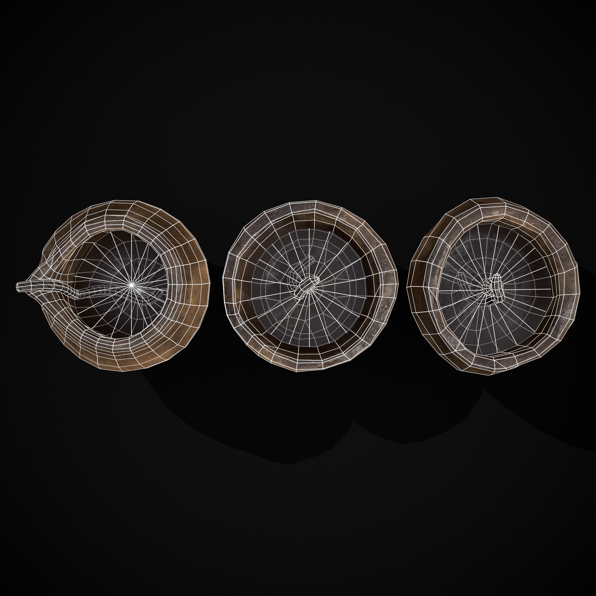 Glugga Lamps Low-poly 3D model_6