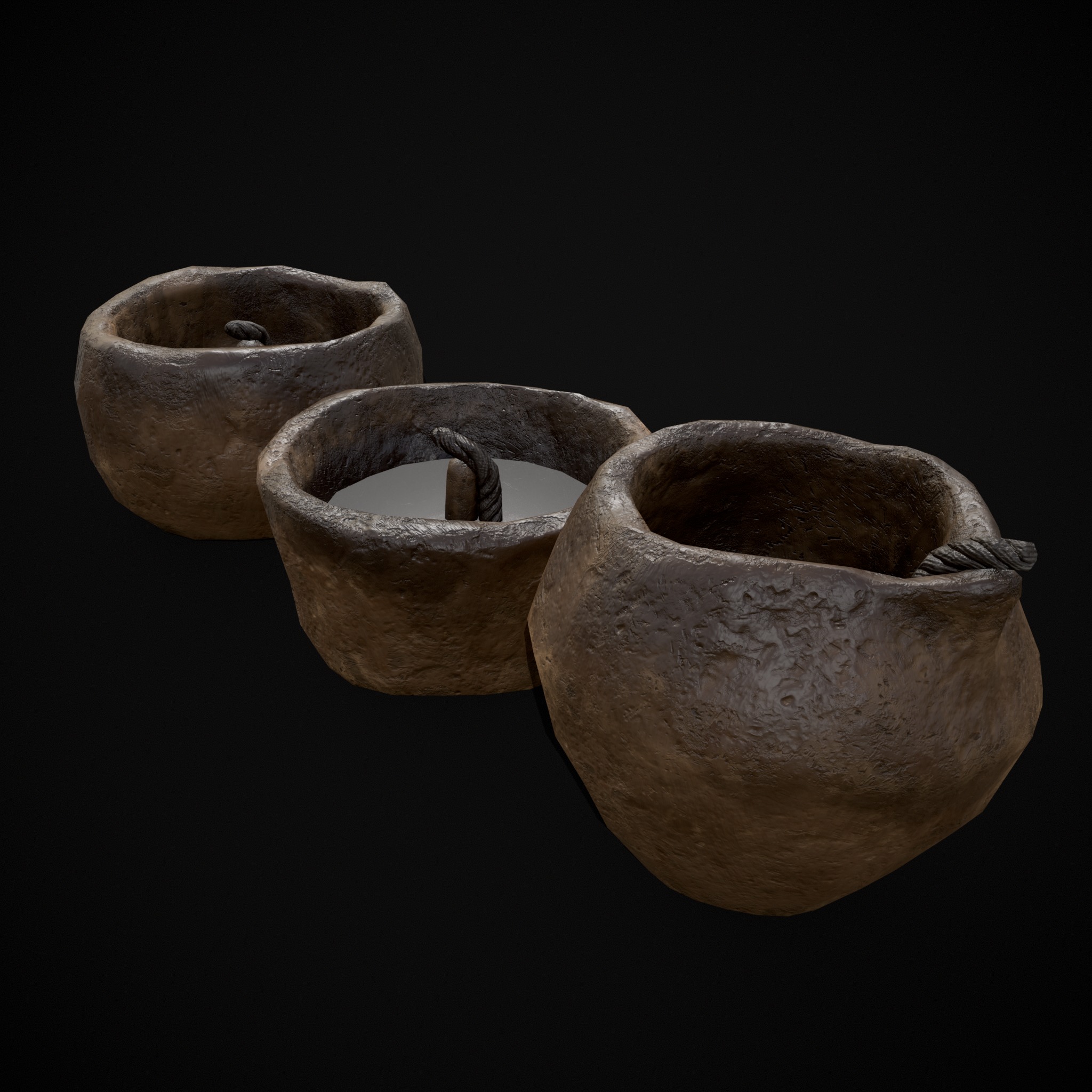 Glugga Lamps Low-poly 3D model_11