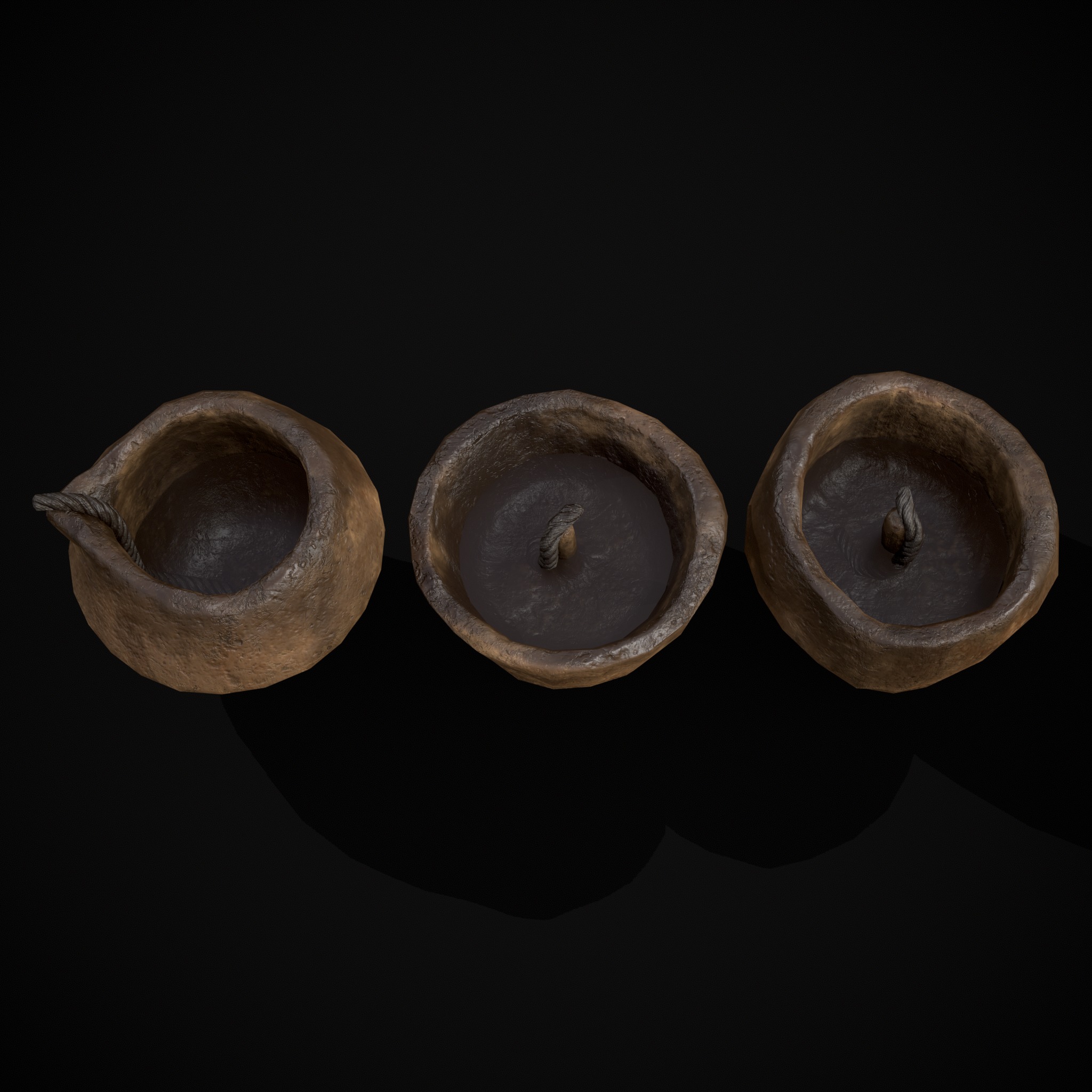 Glugga Lamps Low-poly 3D model_3