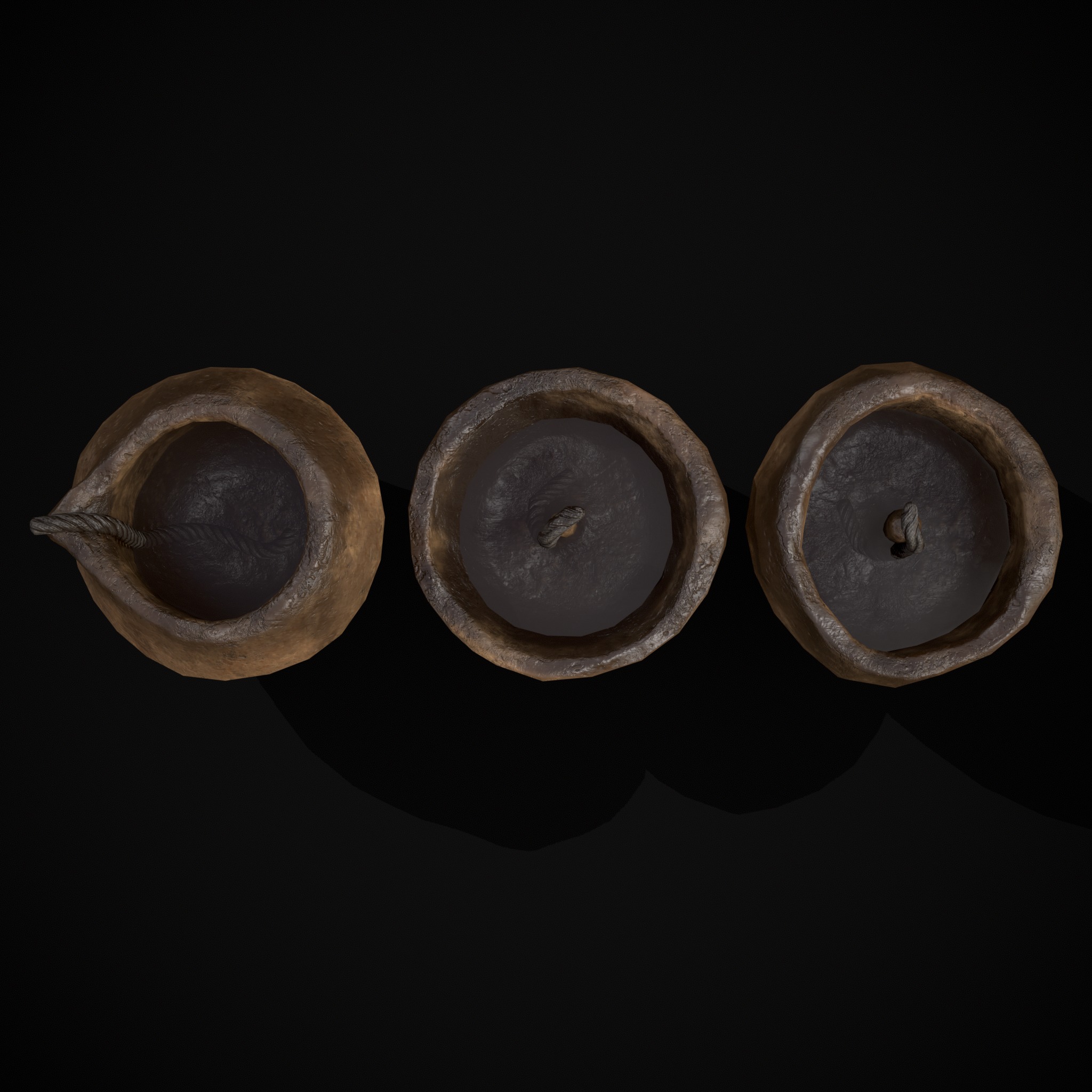 Glugga Lamps Low-poly 3D model_5