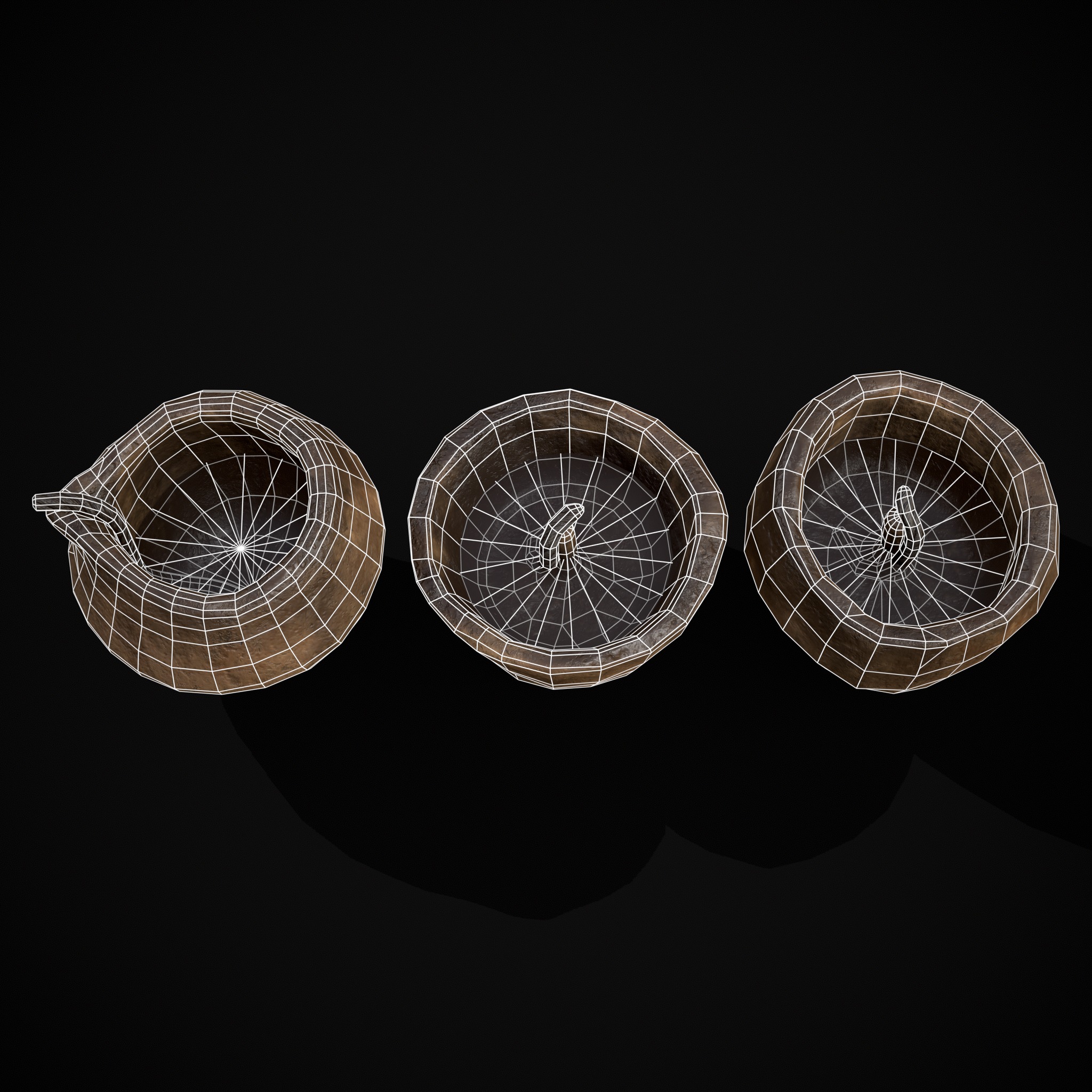 Glugga Lamps Low-poly 3D model_4