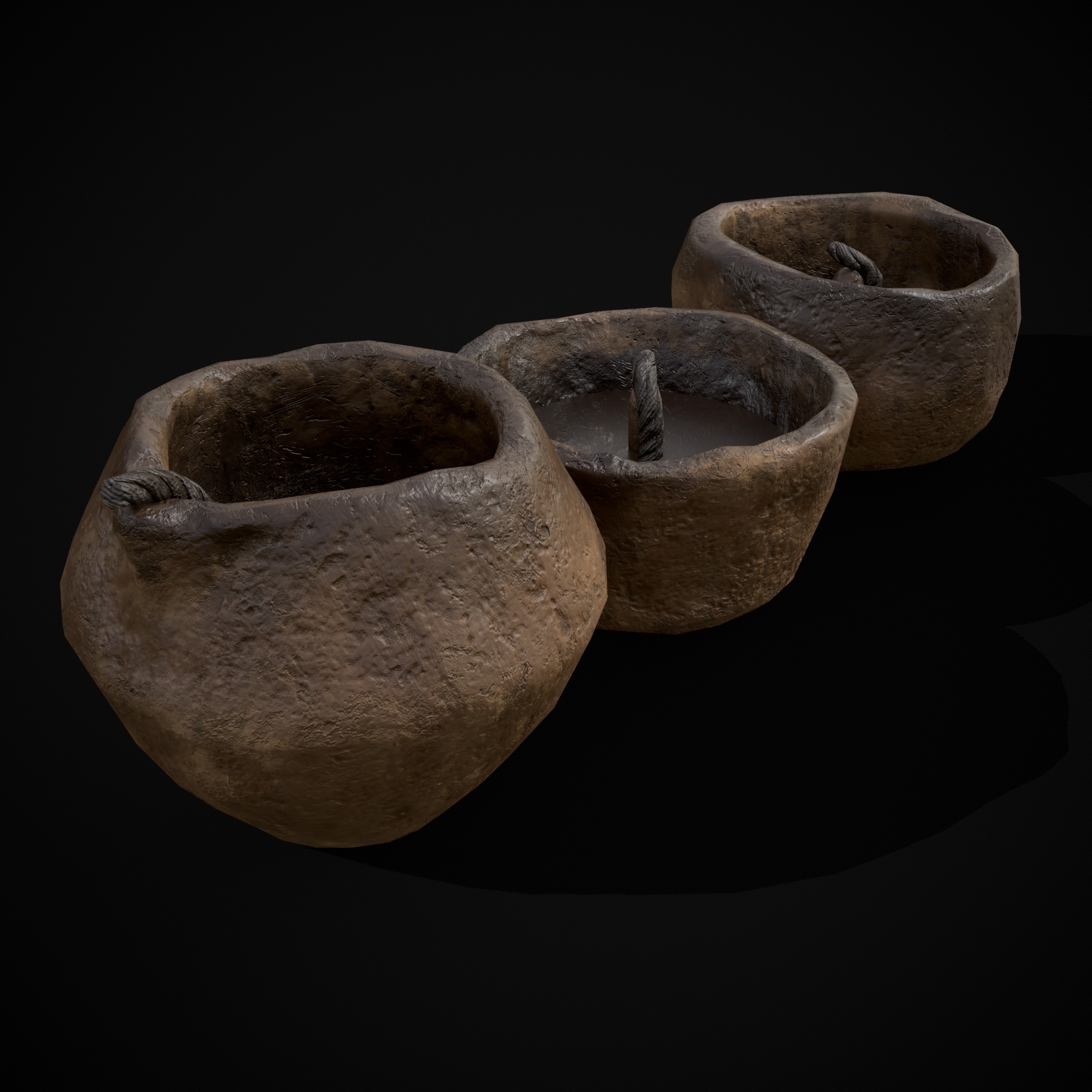 Glugga Lamps Low-poly 3D model_7