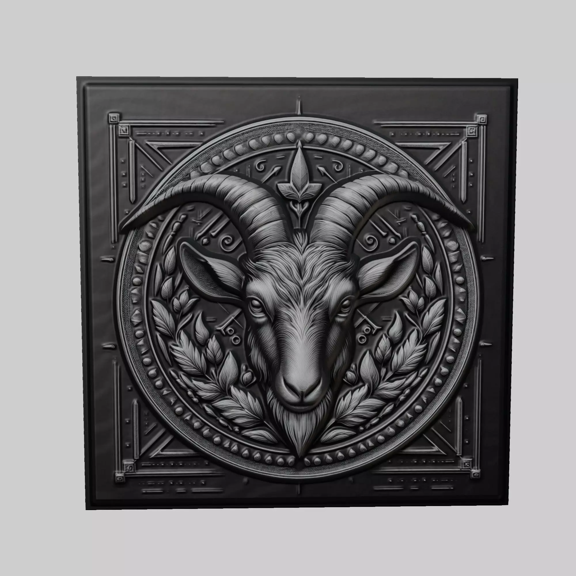 Goat Animal 3D print model_0