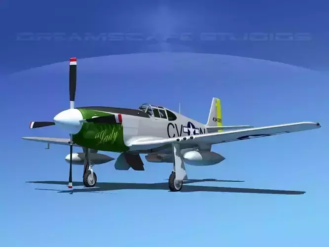 North American P-51B Mustang V04