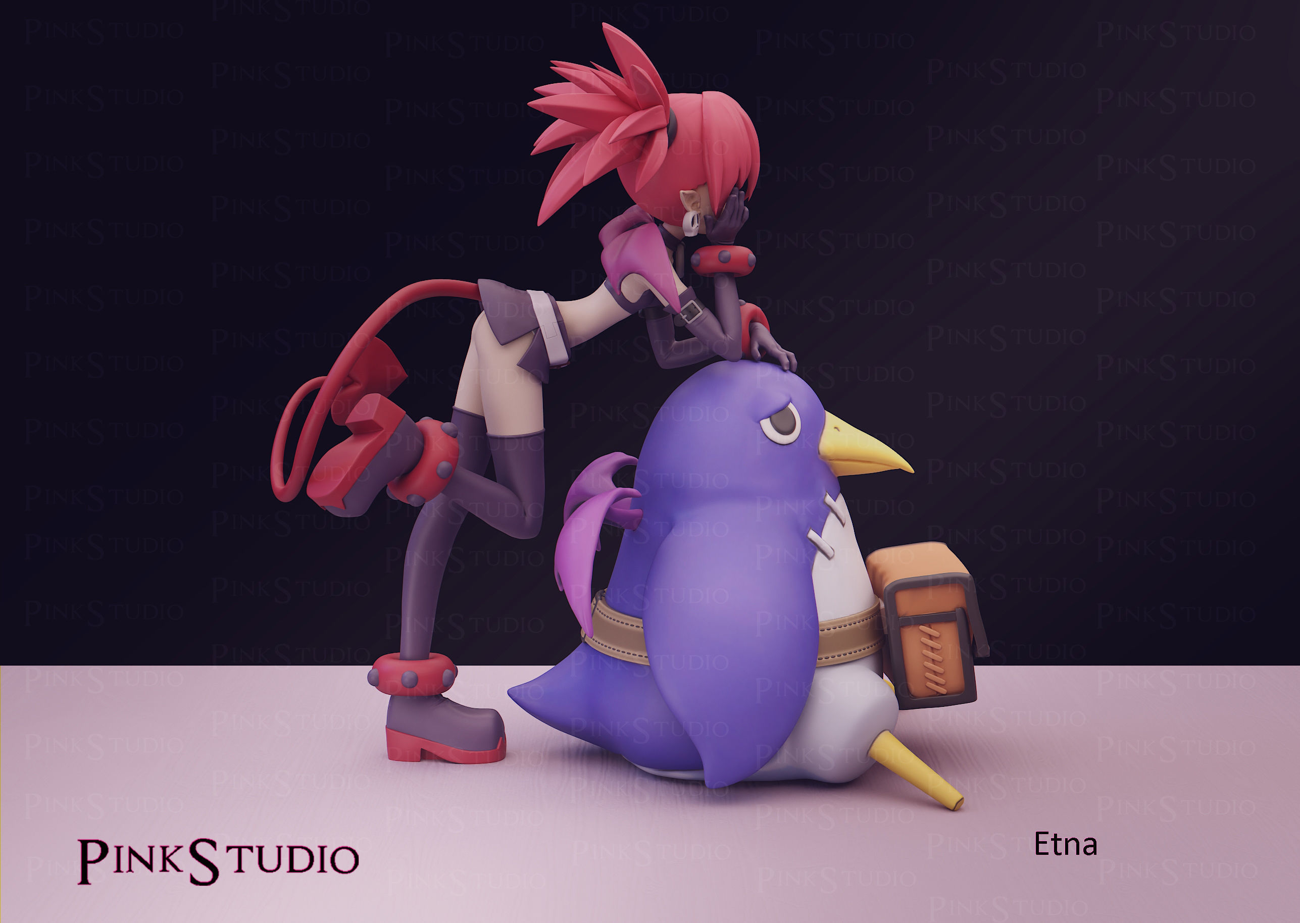 Etna - Disgaea 3D print model_9