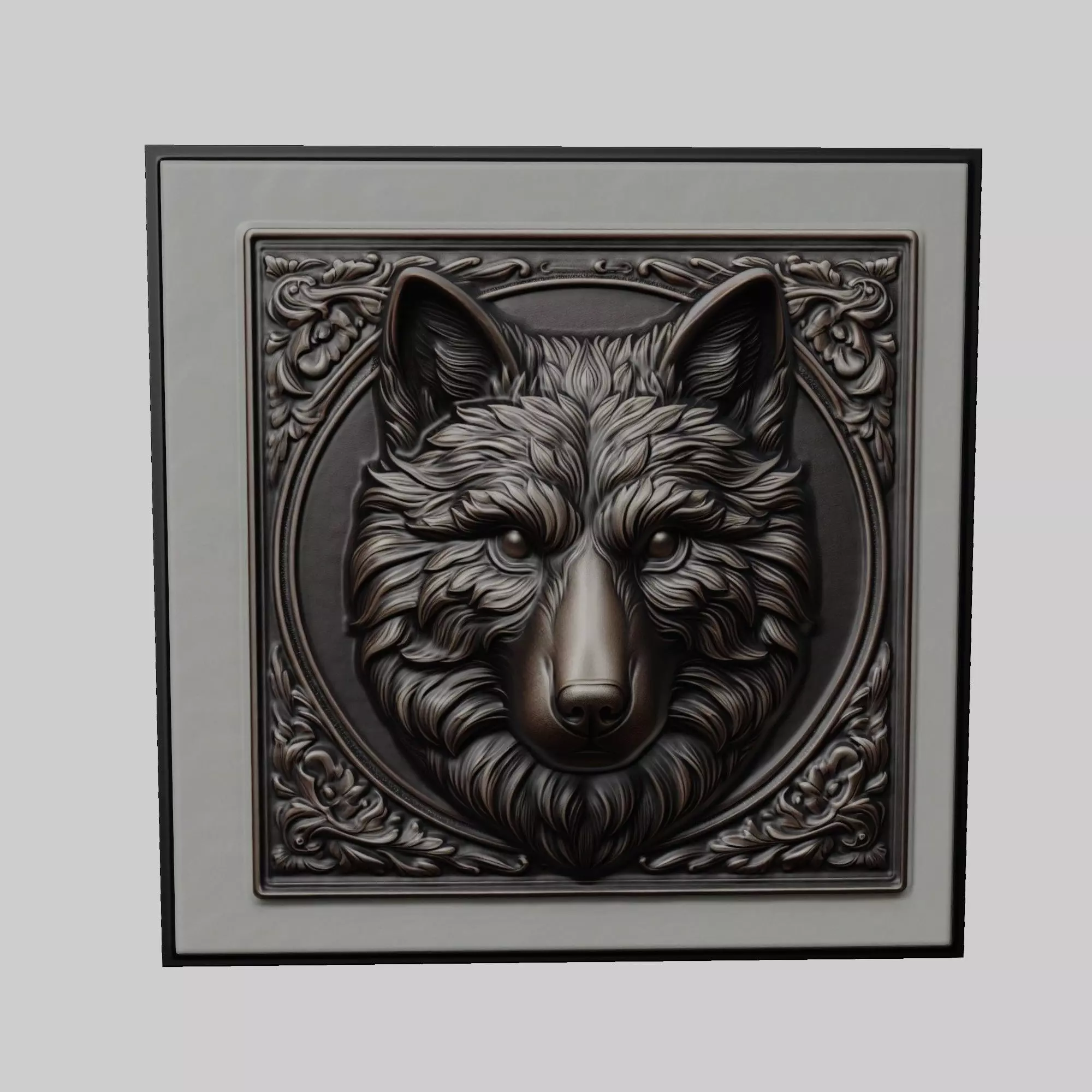 Wolf Animal 3D print model_0