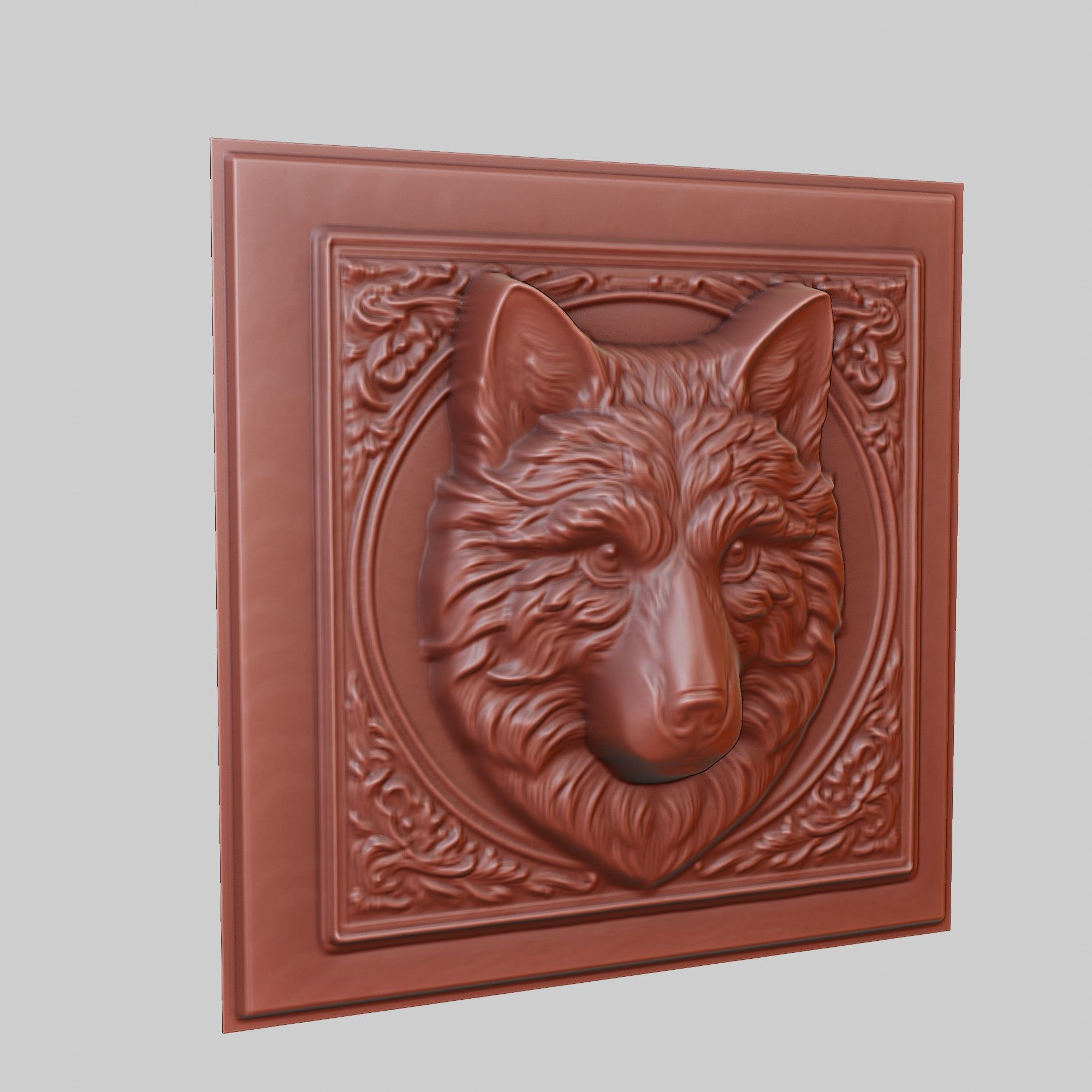 Wolf Animal 3D print model_3