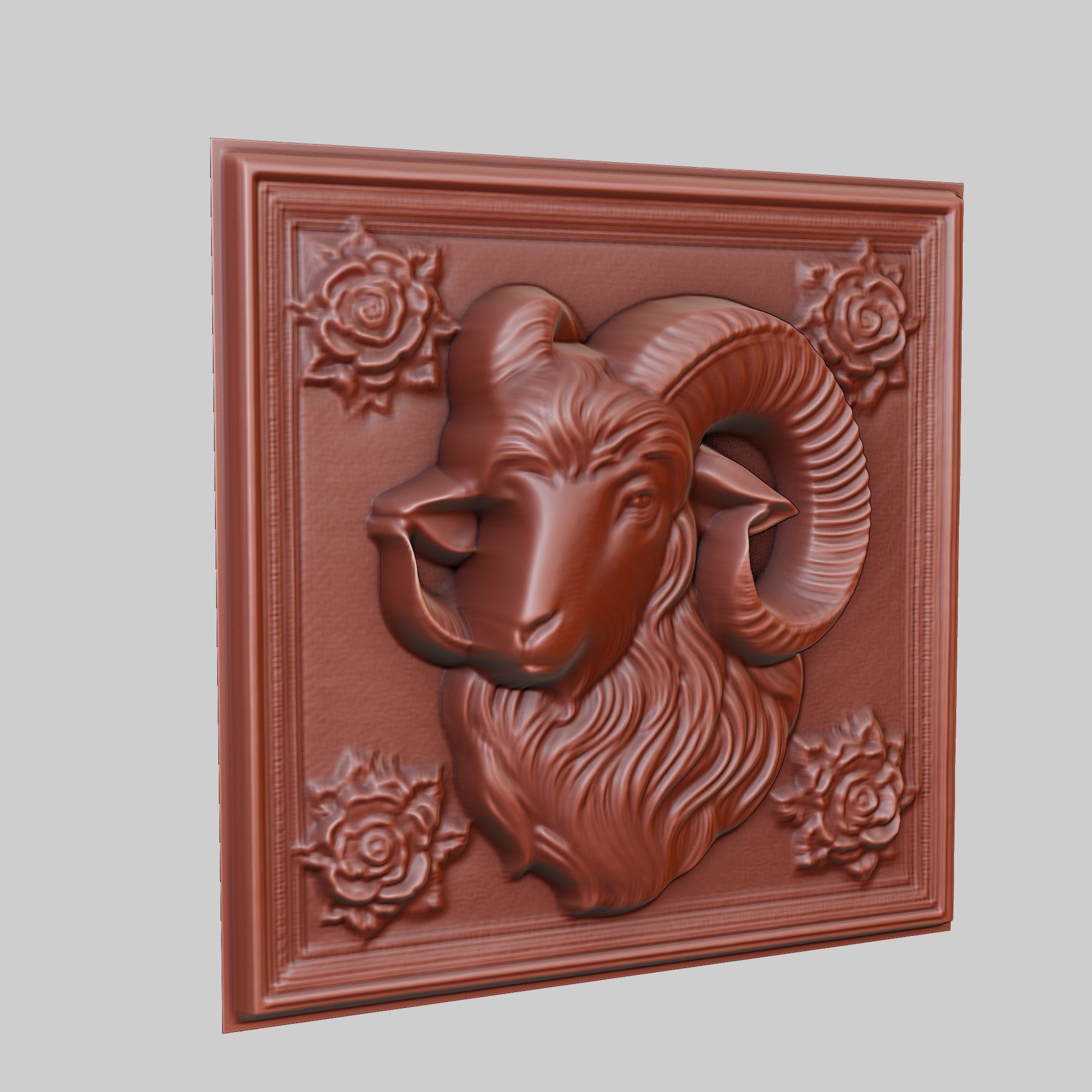 Lamb Animal 3D print model_3