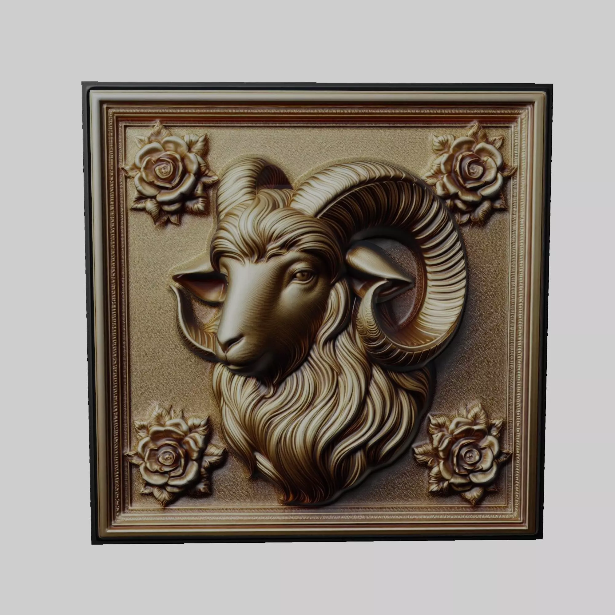 Lamb Animal 3D print model_0