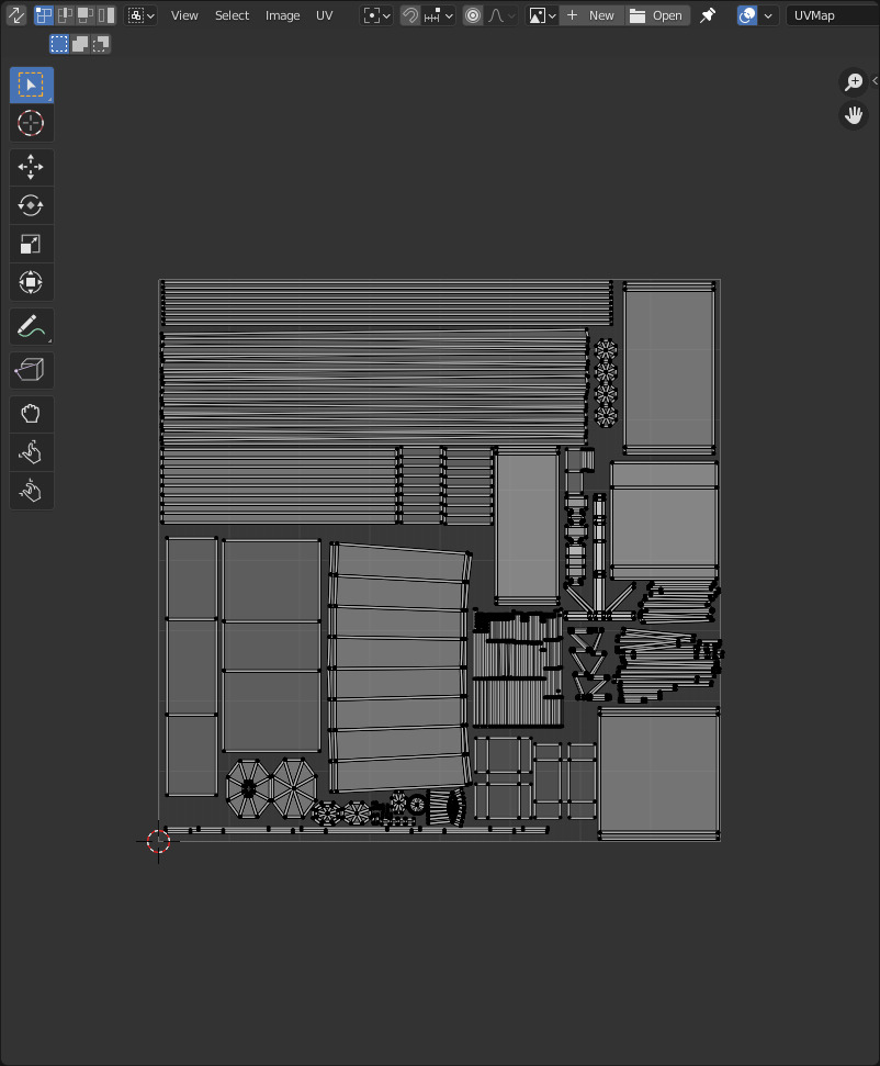 oil rig Low-poly 3D model_10