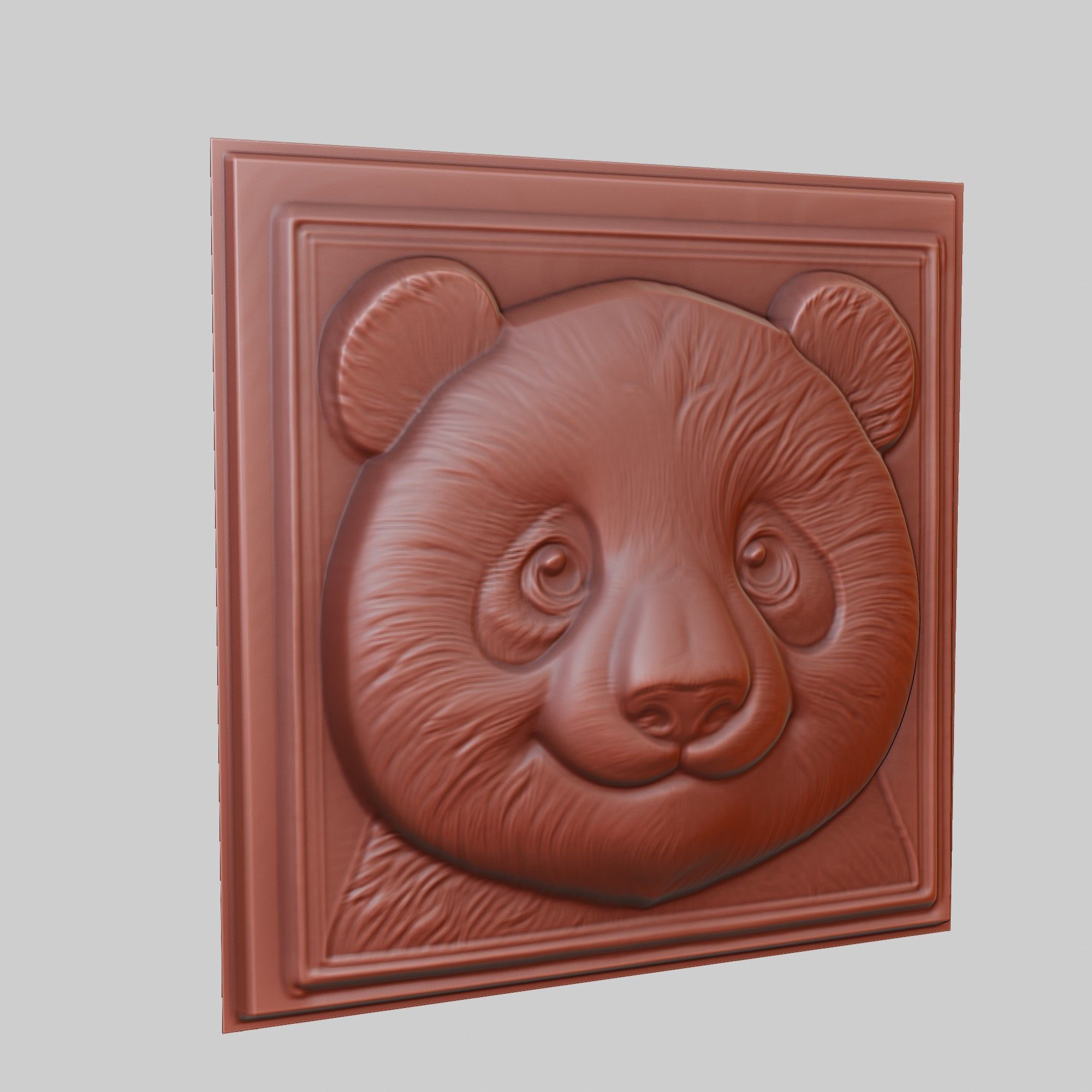 Panda Animal 3D print model_3