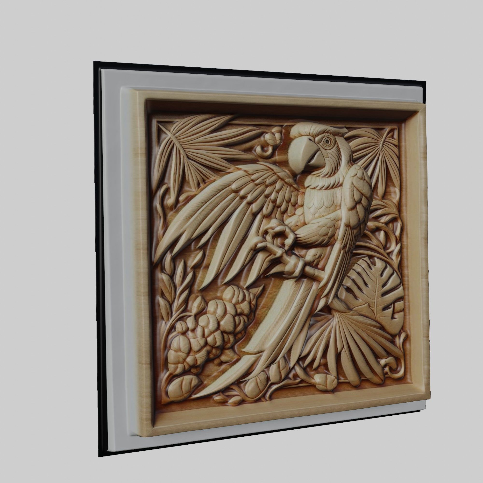 Parrot Animal 3D print model_1