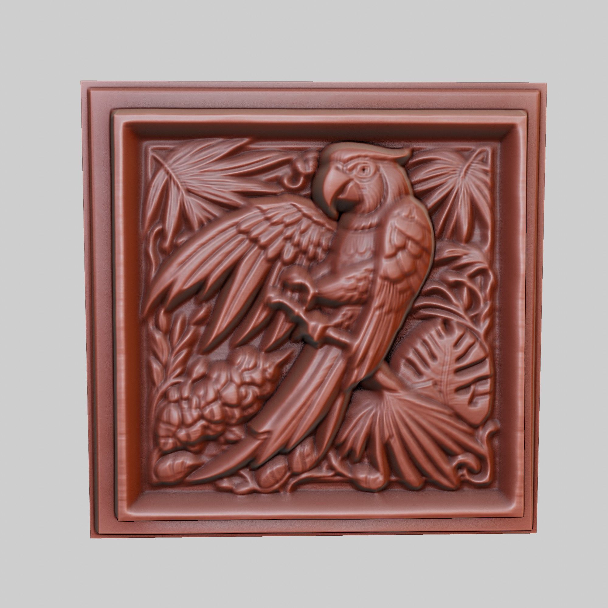 Parrot Animal 3D print model_2