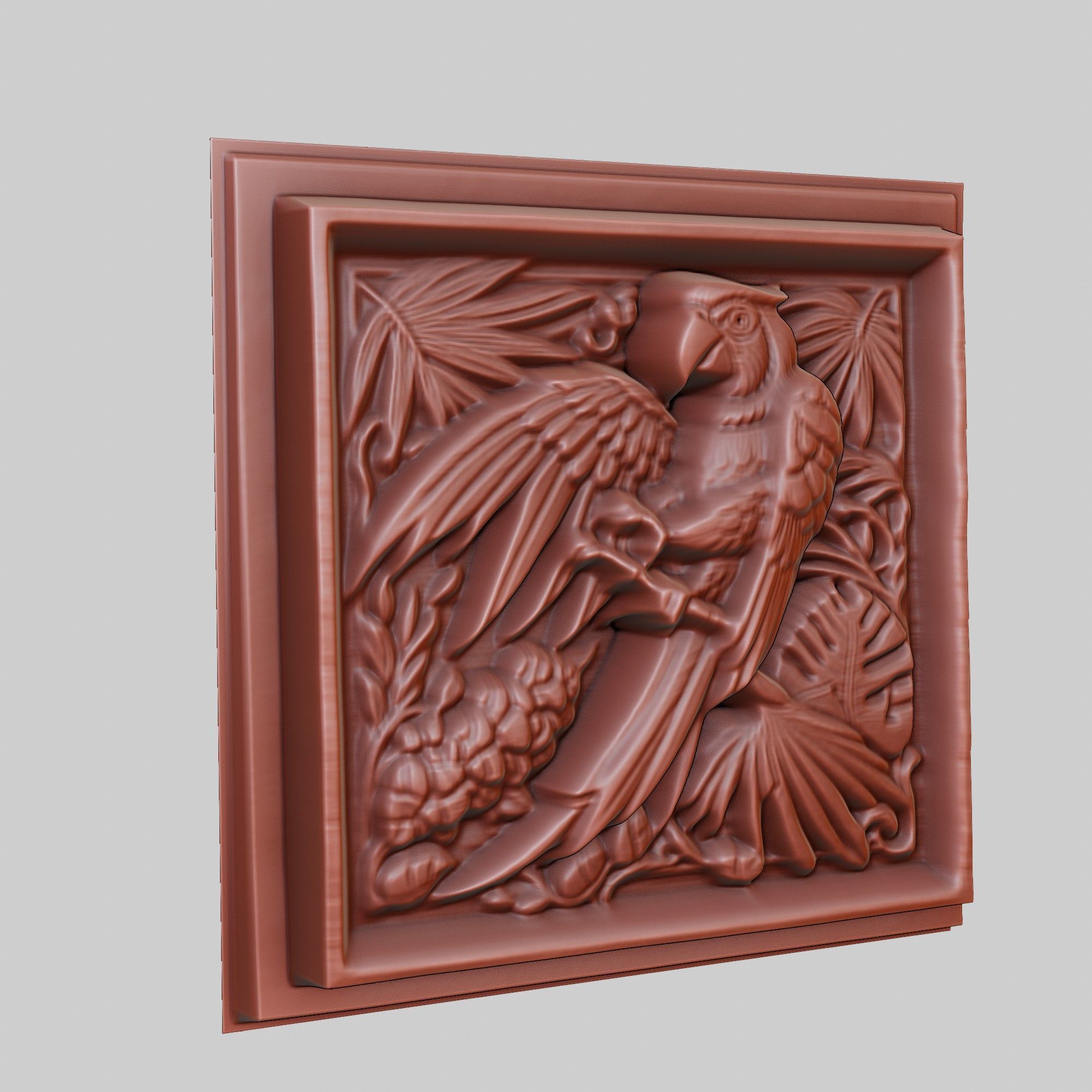 Parrot Animal 3D print model_3