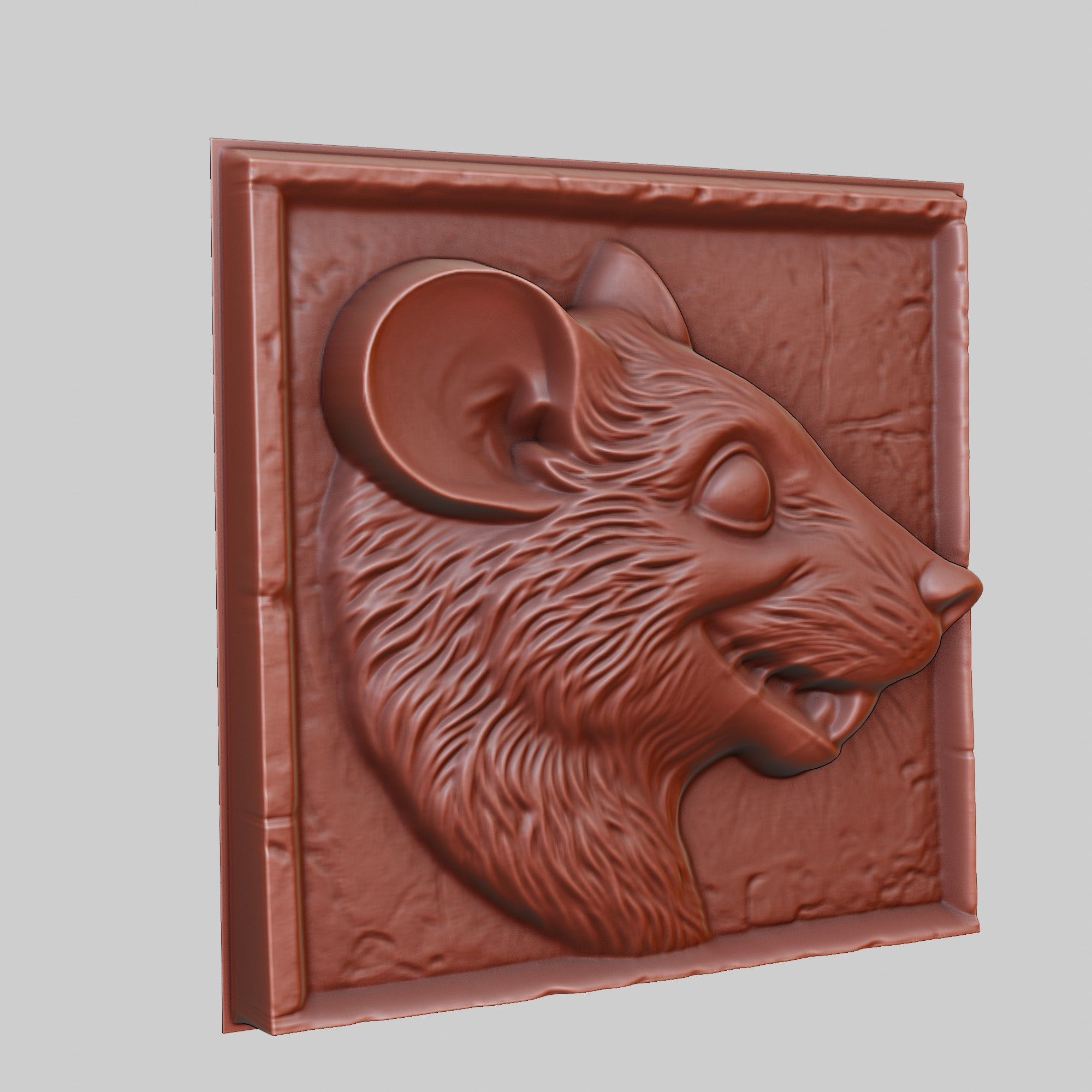 Rat Animal 3D print model_3