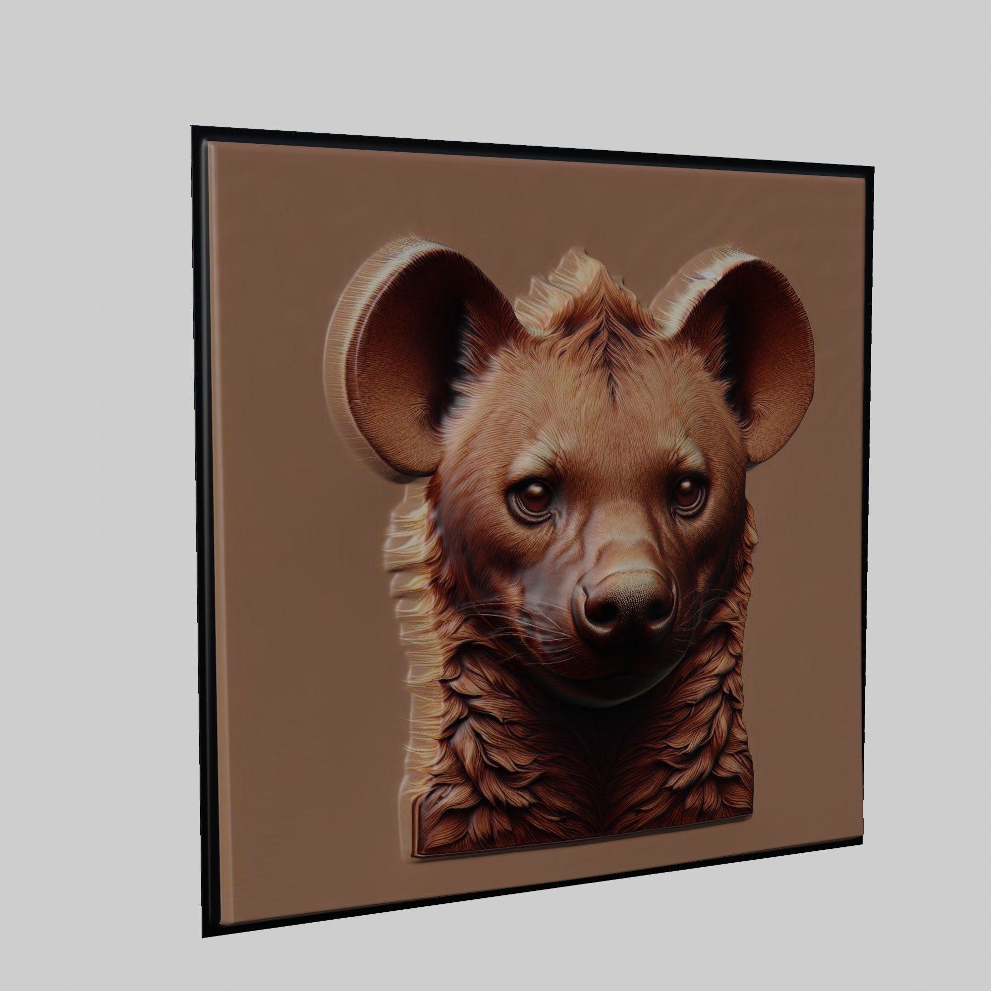 Hyena Animal 3D print model_1