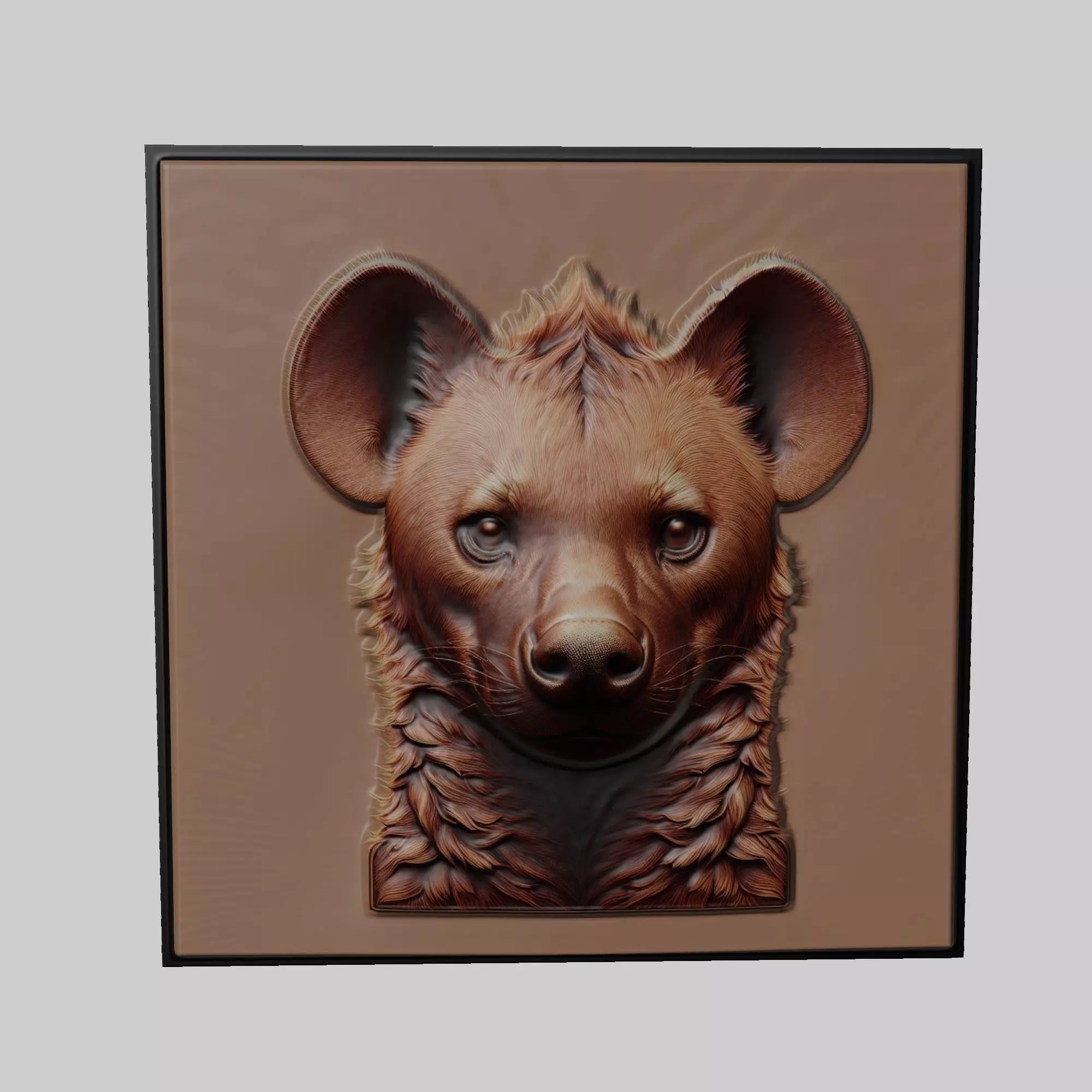Hyena Animal 3D print model_0