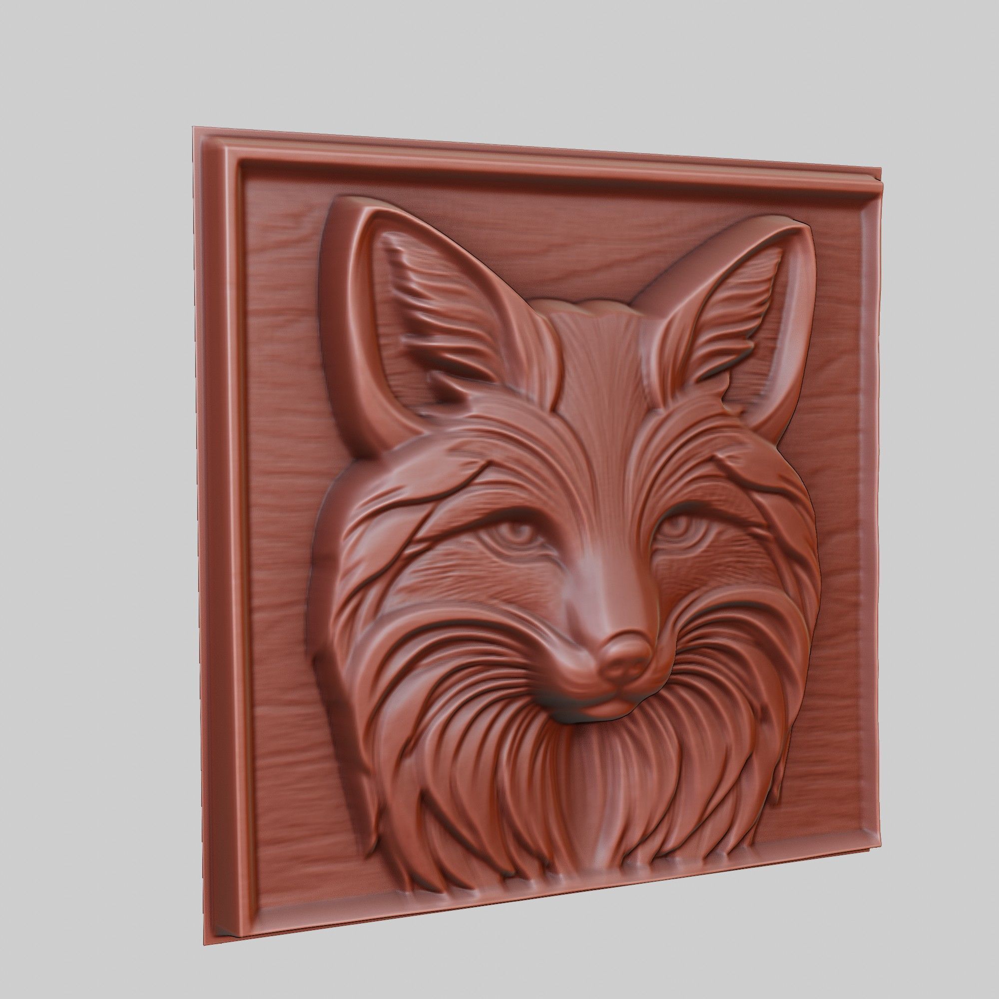 Fox Animal 3D print model_3