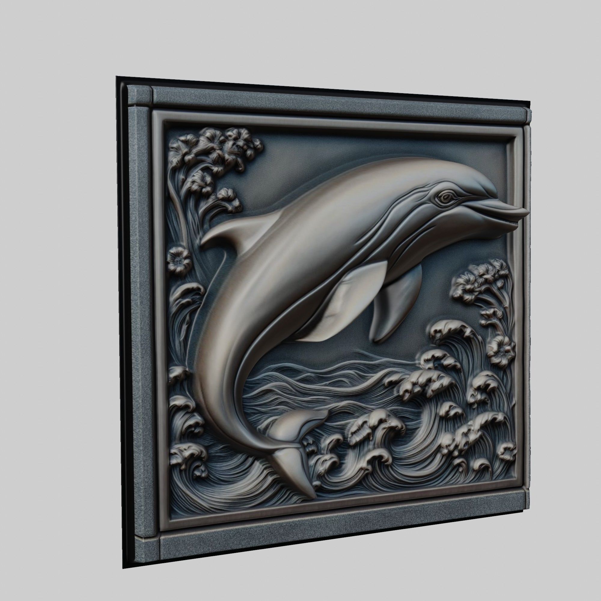 Dolphin Animal 3D print model_1