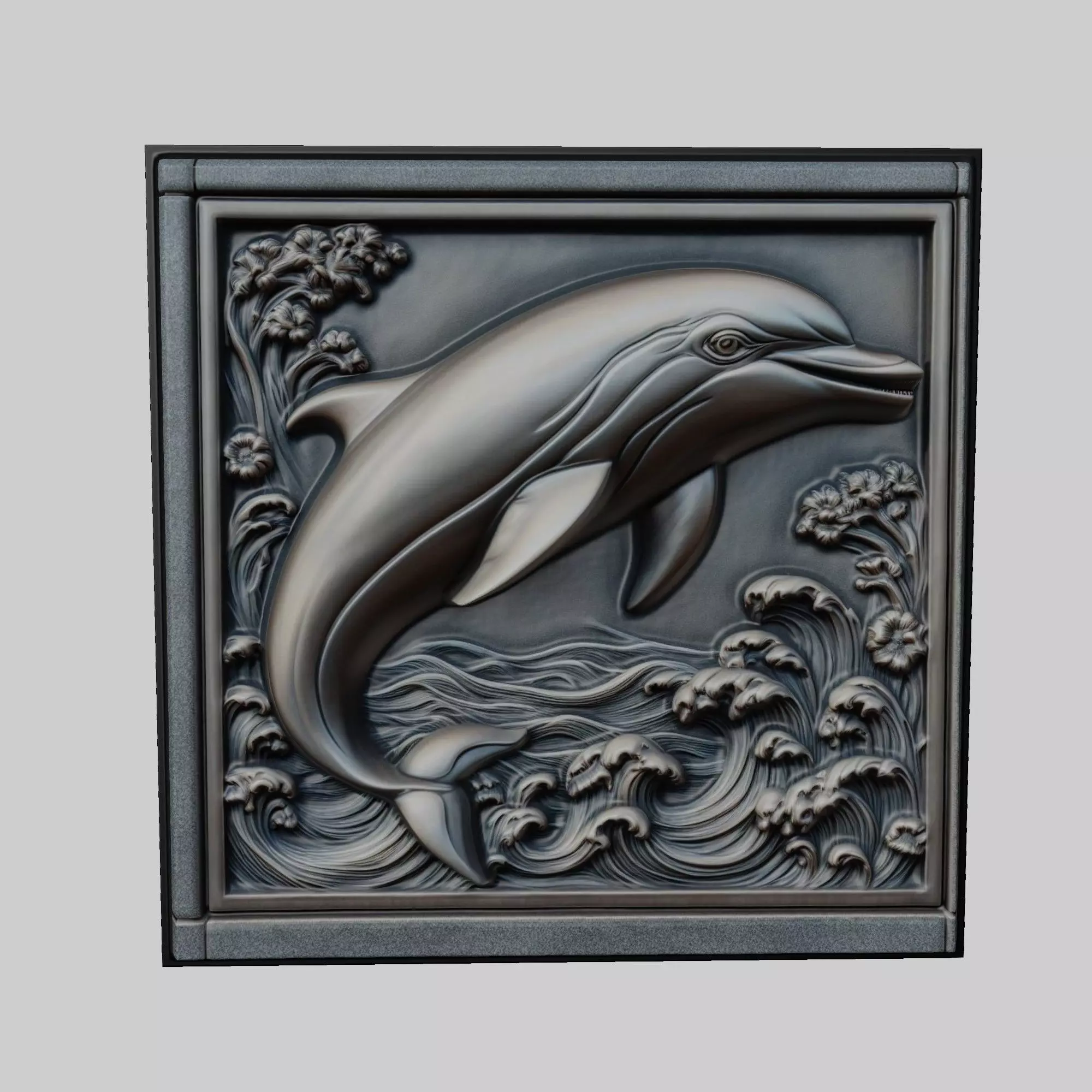 Dolphin Animal 3D print model_0