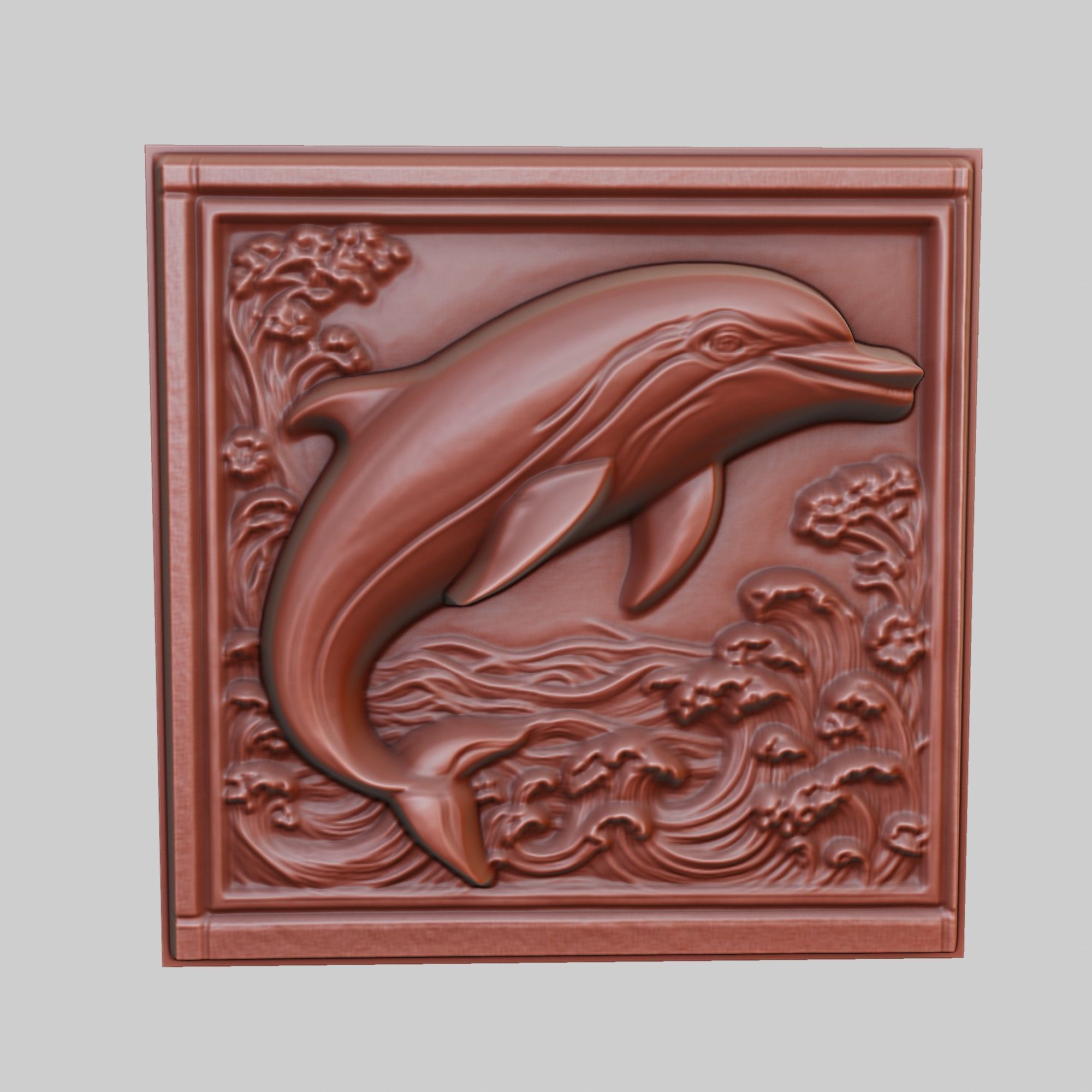 Dolphin Animal 3D print model_2