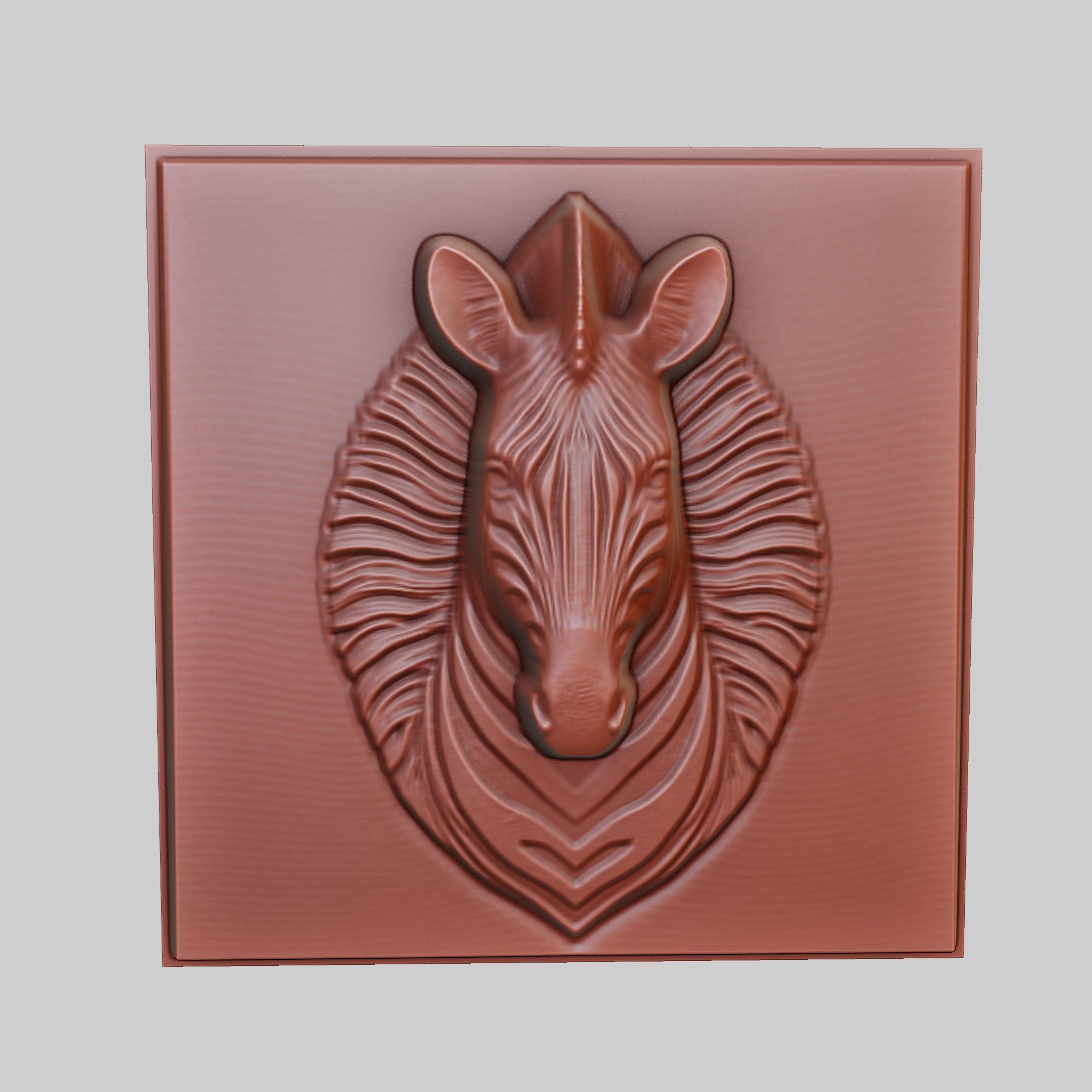 Zebra Animal 3D print model_2