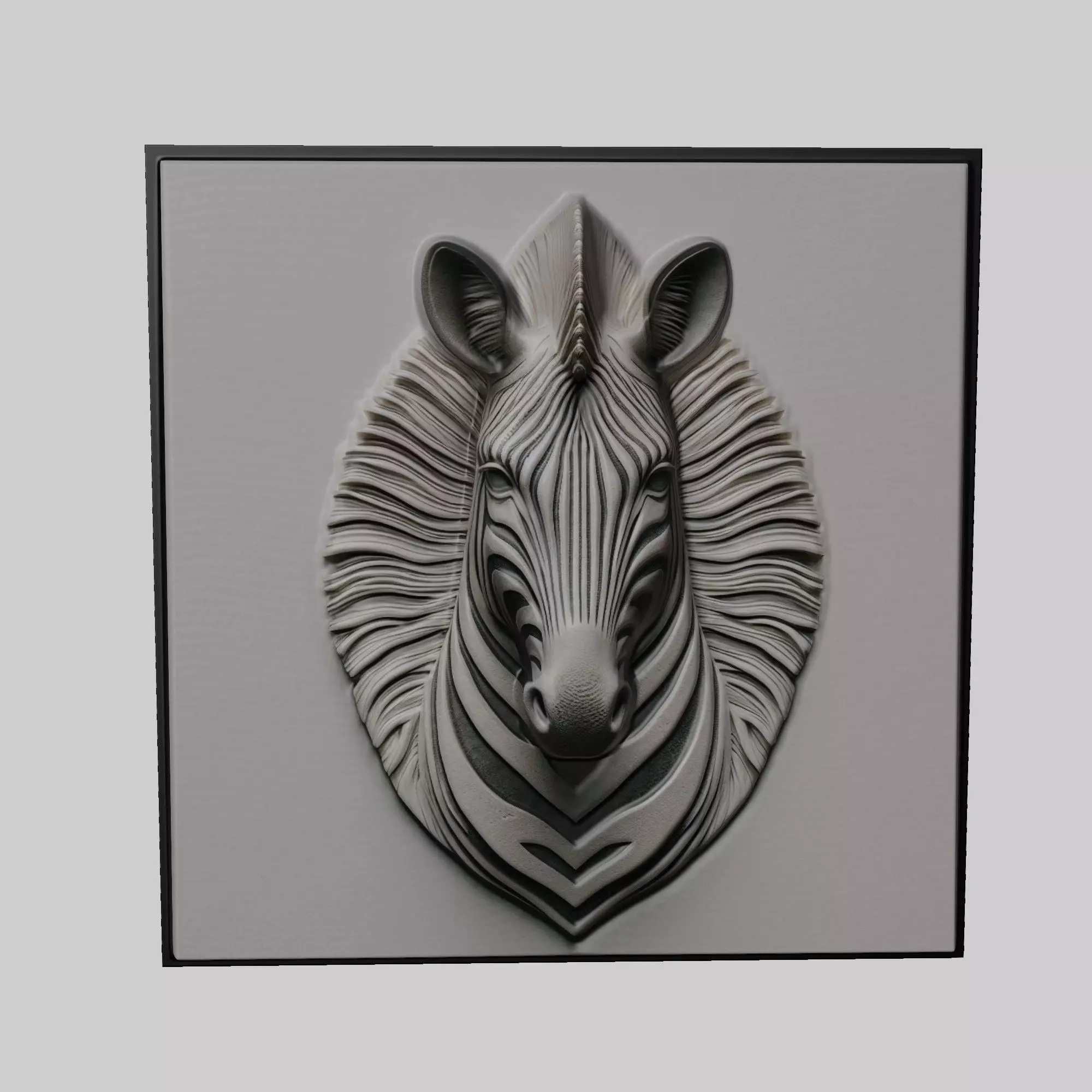 Zebra Animal 3D print model_0
