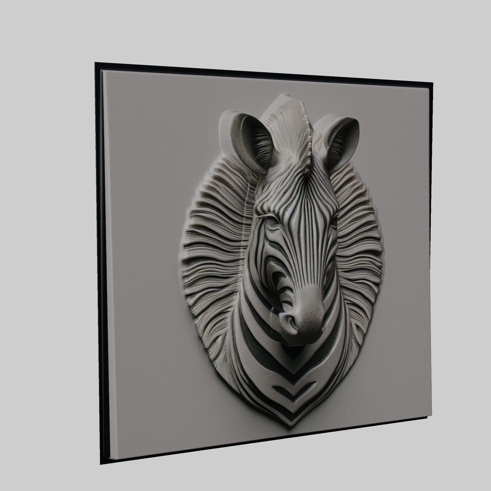 Zebra Animal 3D print model_1