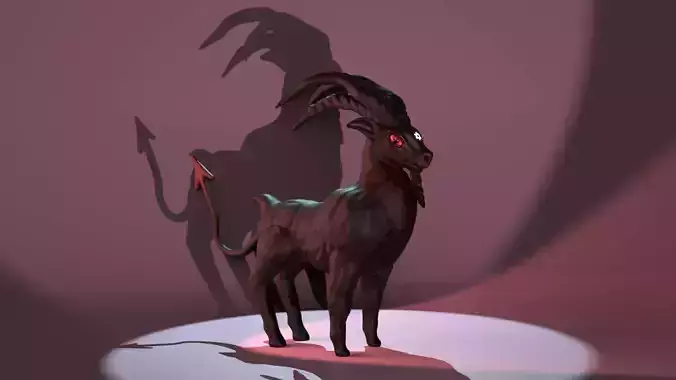 DevilGoat 3d Model