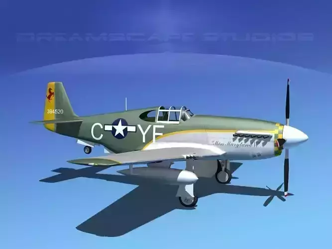 North American P-51B Mustang V05