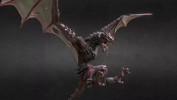 Drogon   3D model_0
