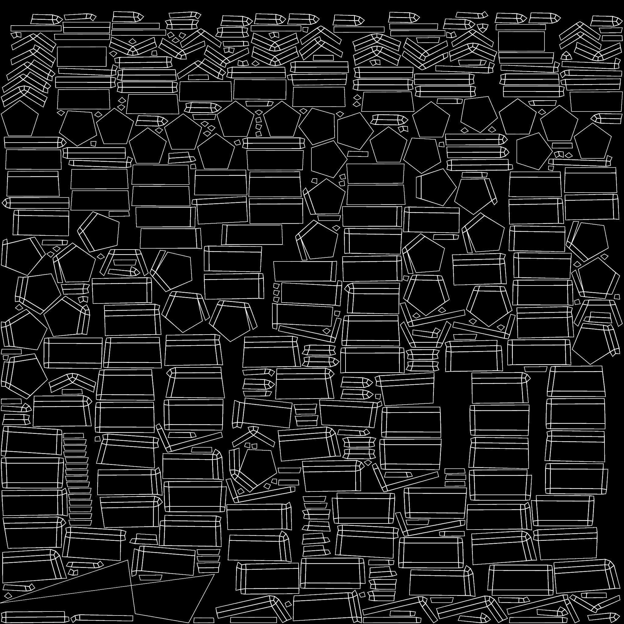 Hobbit Style Medieval Wooden Door Low-poly 3D model_9