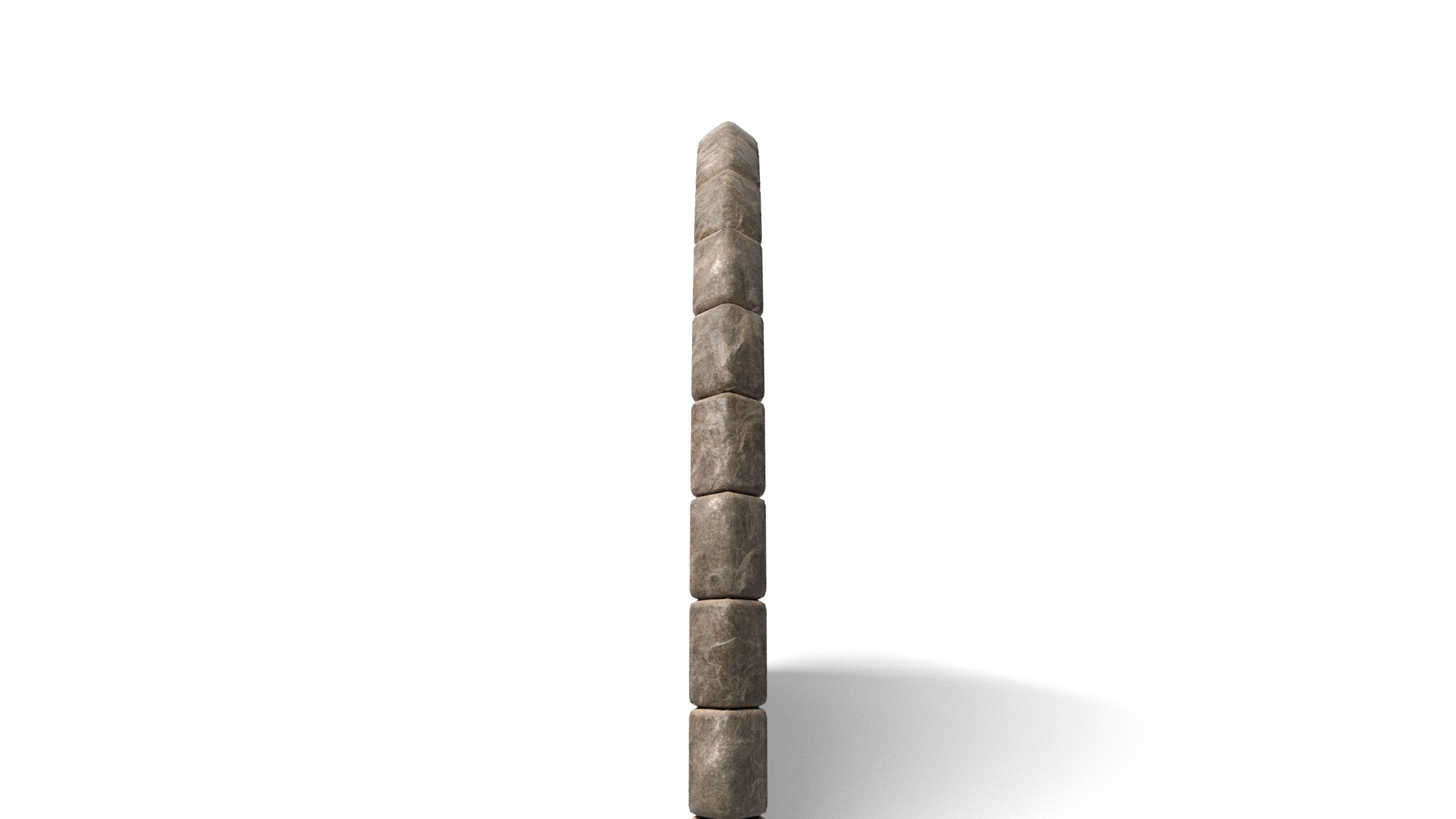 Hobbit Style Medieval Wooden Door Low-poly 3D model_2