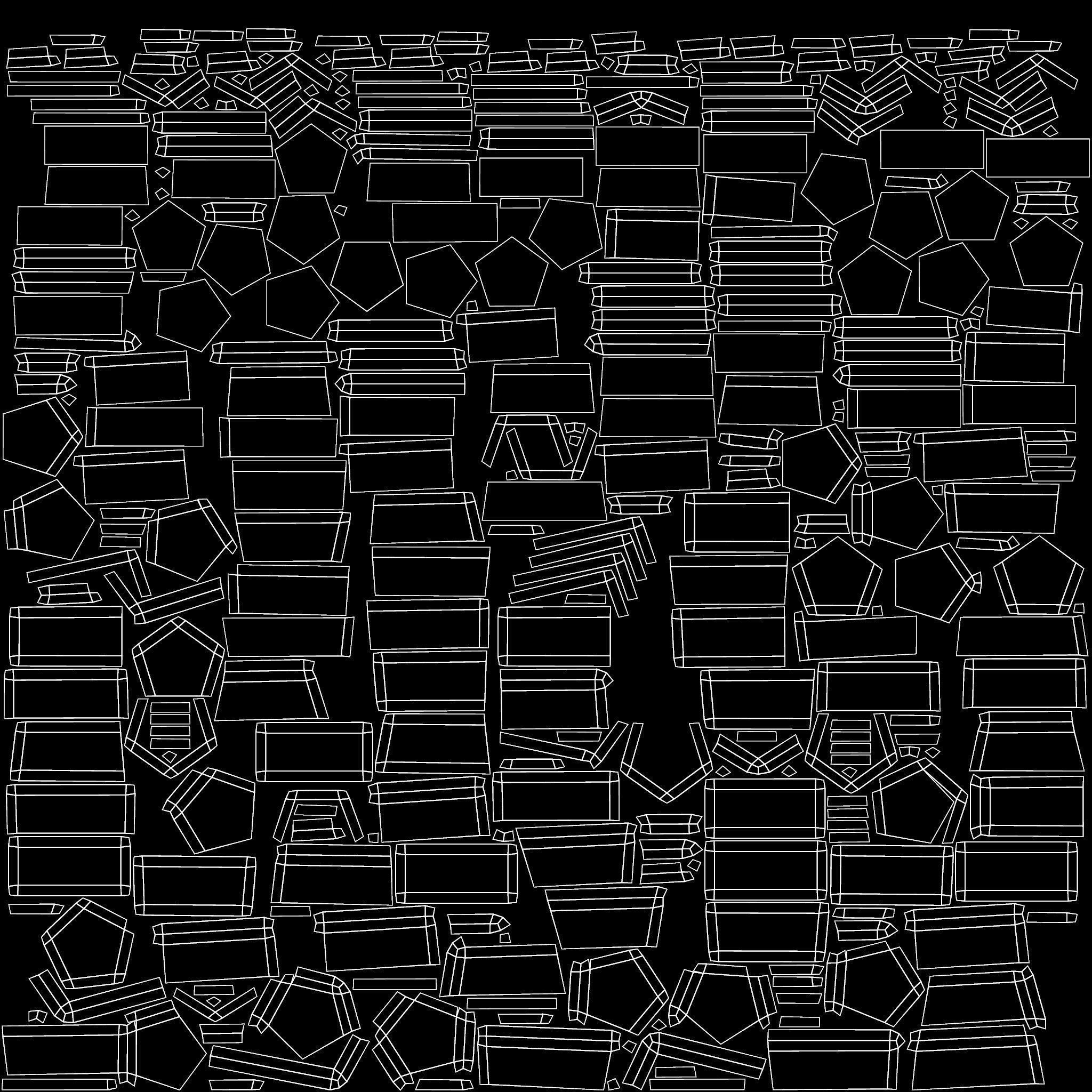 Medieval Wooden Door Stone Arch Low-poly 3D model_9