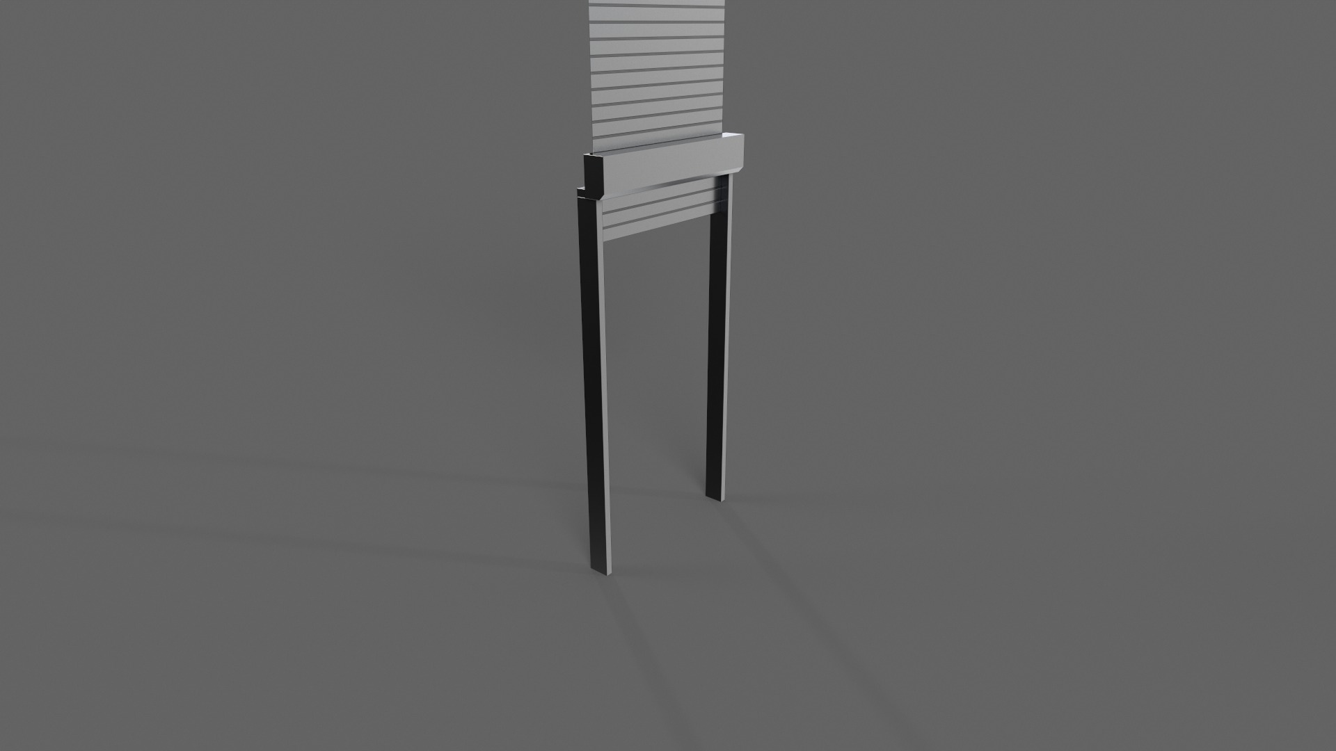 PBR Industrial Door A1 Low-poly 3D model_6