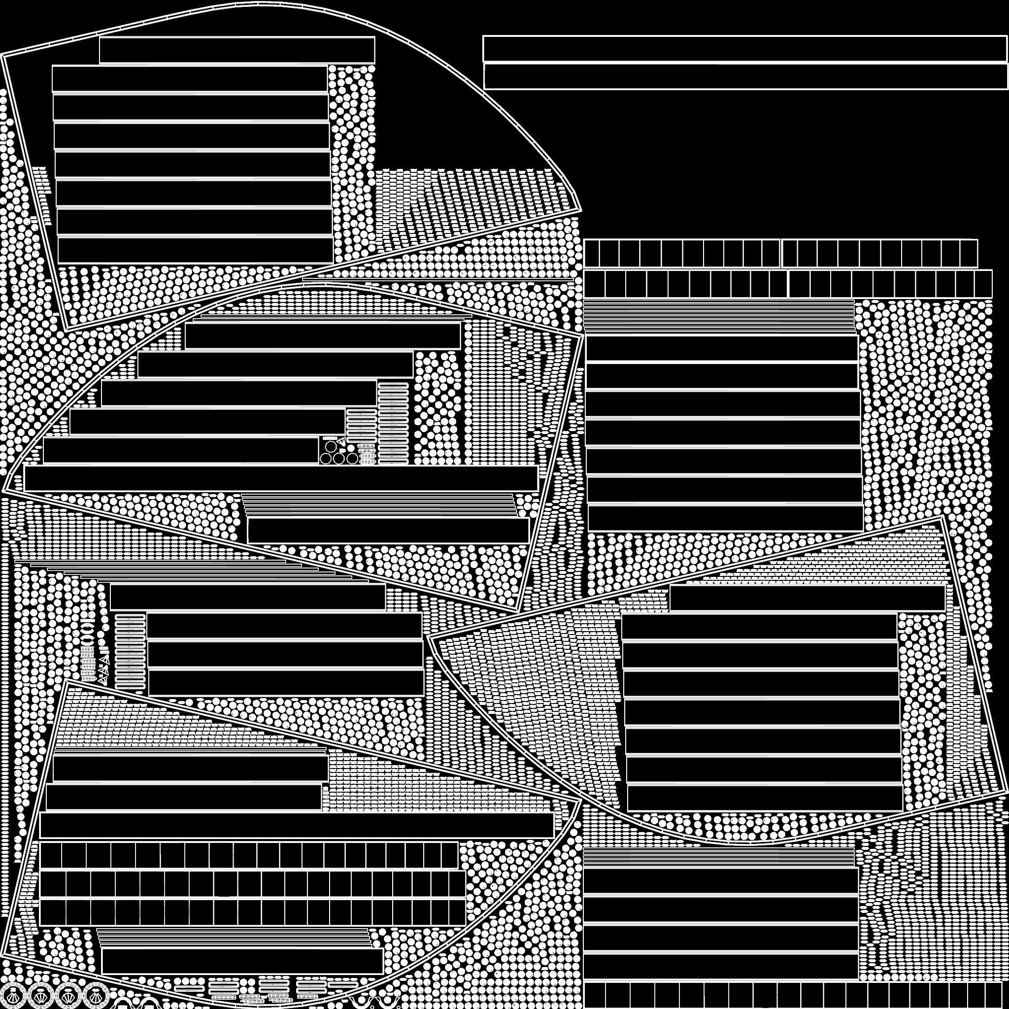 Medieval Arched Wooden Door  3D model_11