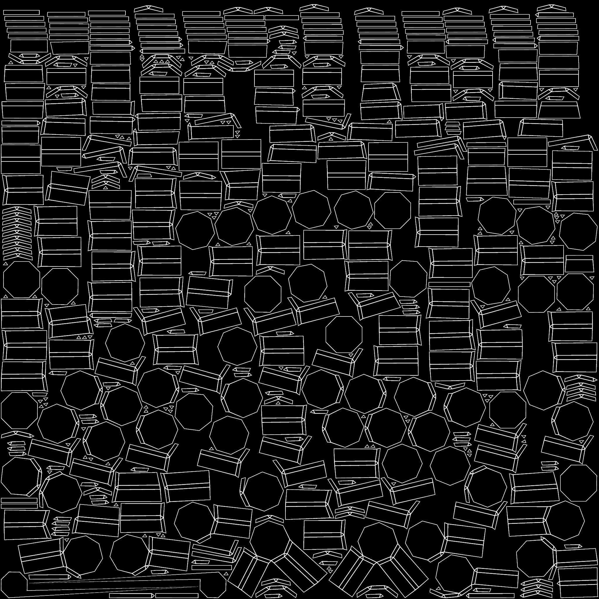 Medieval Arched Wooden Door  3D model_10