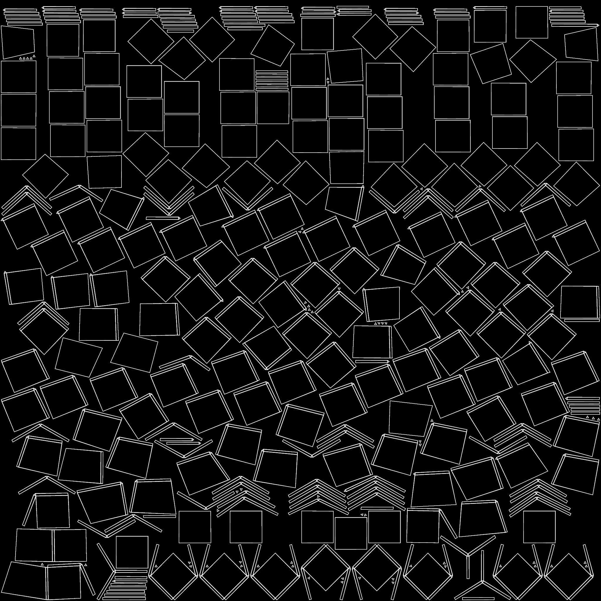 Medieval Wooden Double Door with Metal Straps 3D model_10