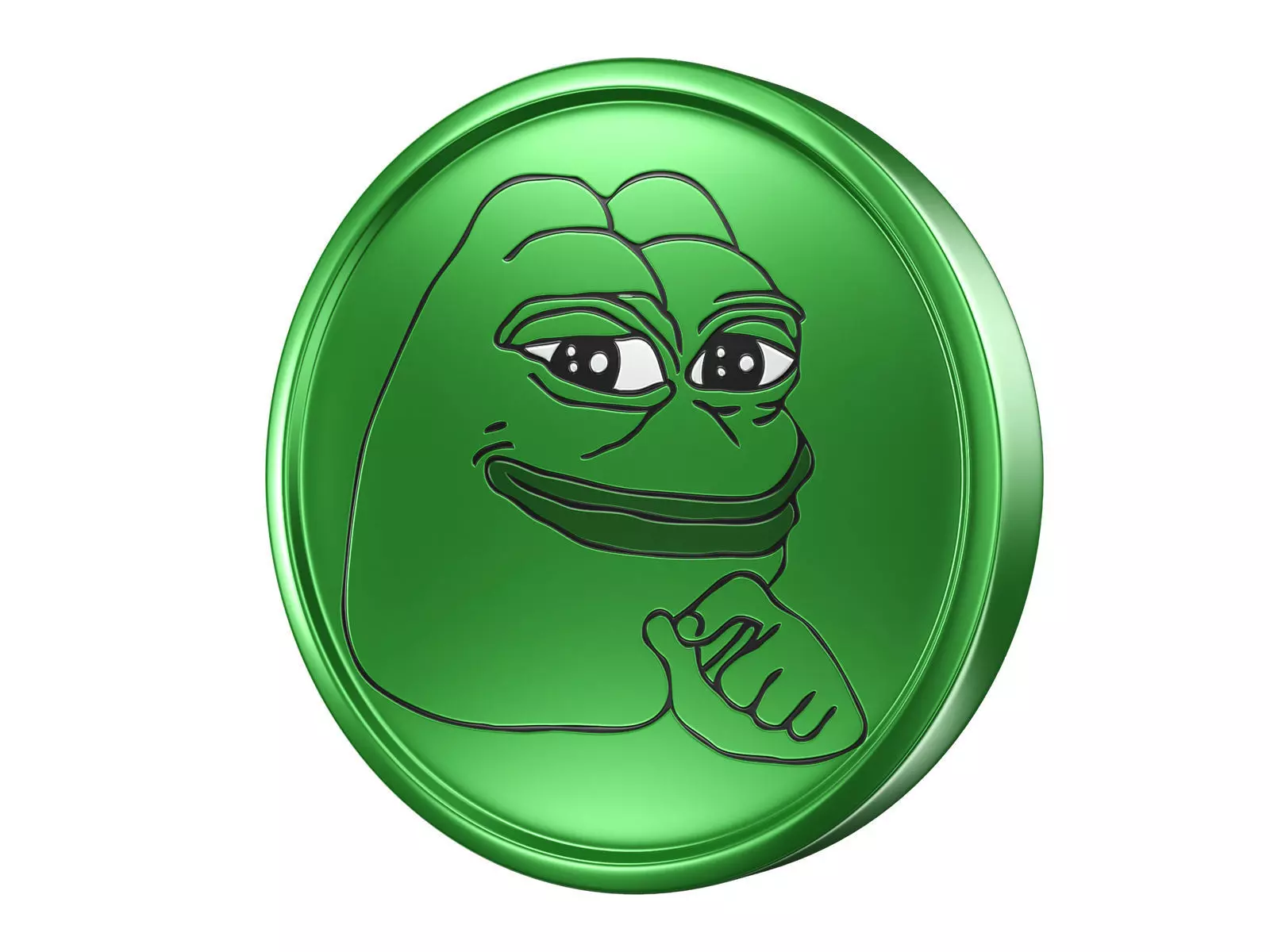 PEPE Coin 3D model | CGTrader