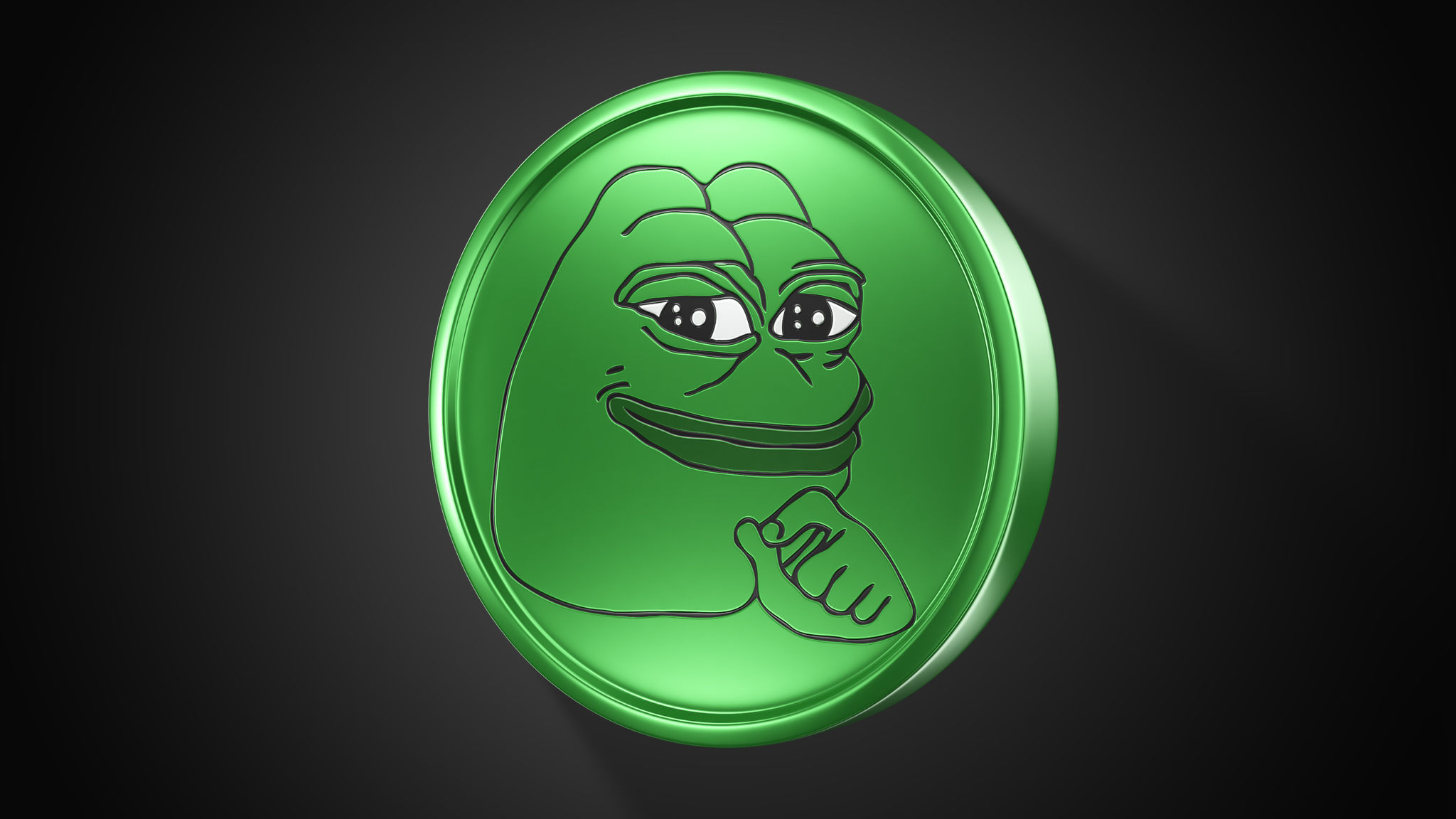 PEPE Coin 3D model | CGTrader