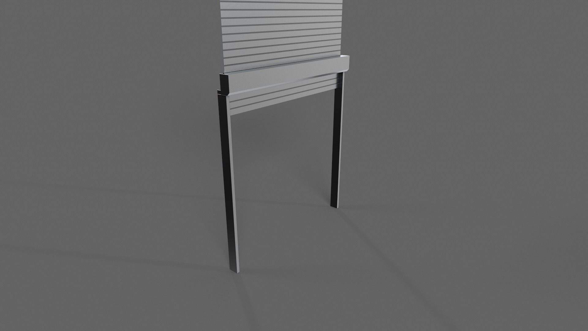 PBR Industrial Door A2 Low-poly 3D model_6