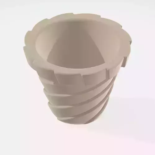 Flower Pot 3D print model