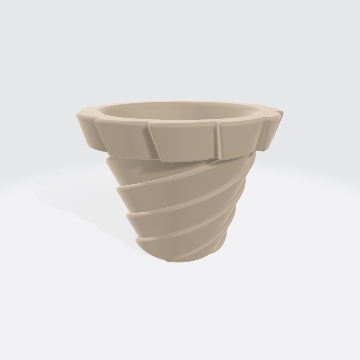 Flower Pot 3D print model