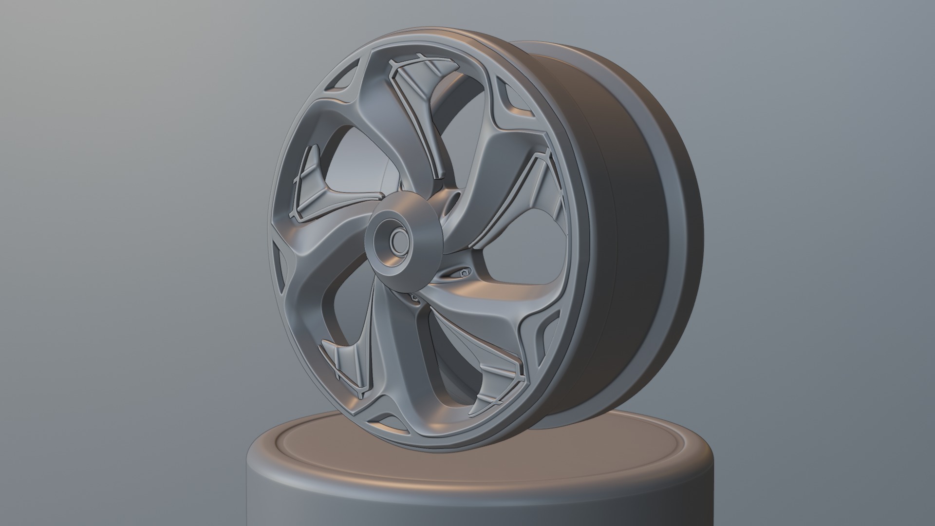 Sport car rims 3D model_58