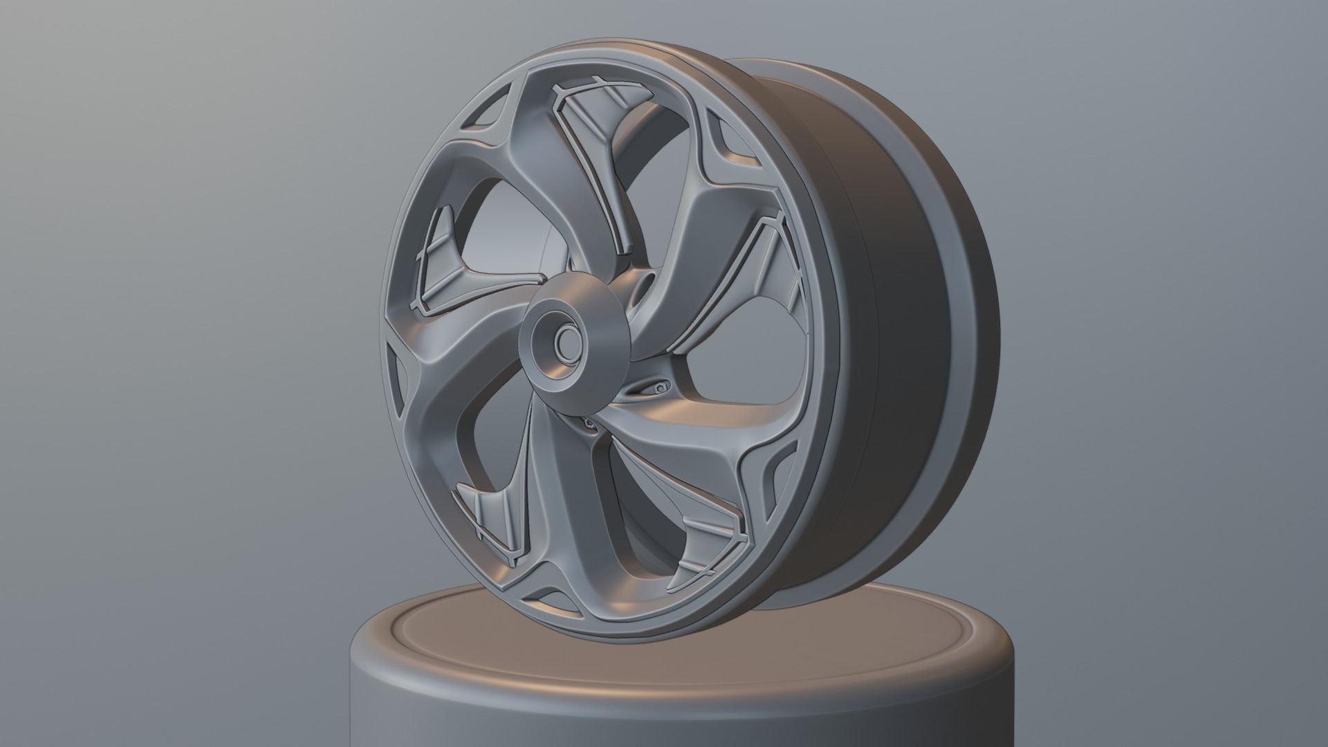 Sport car rims 3D model_57