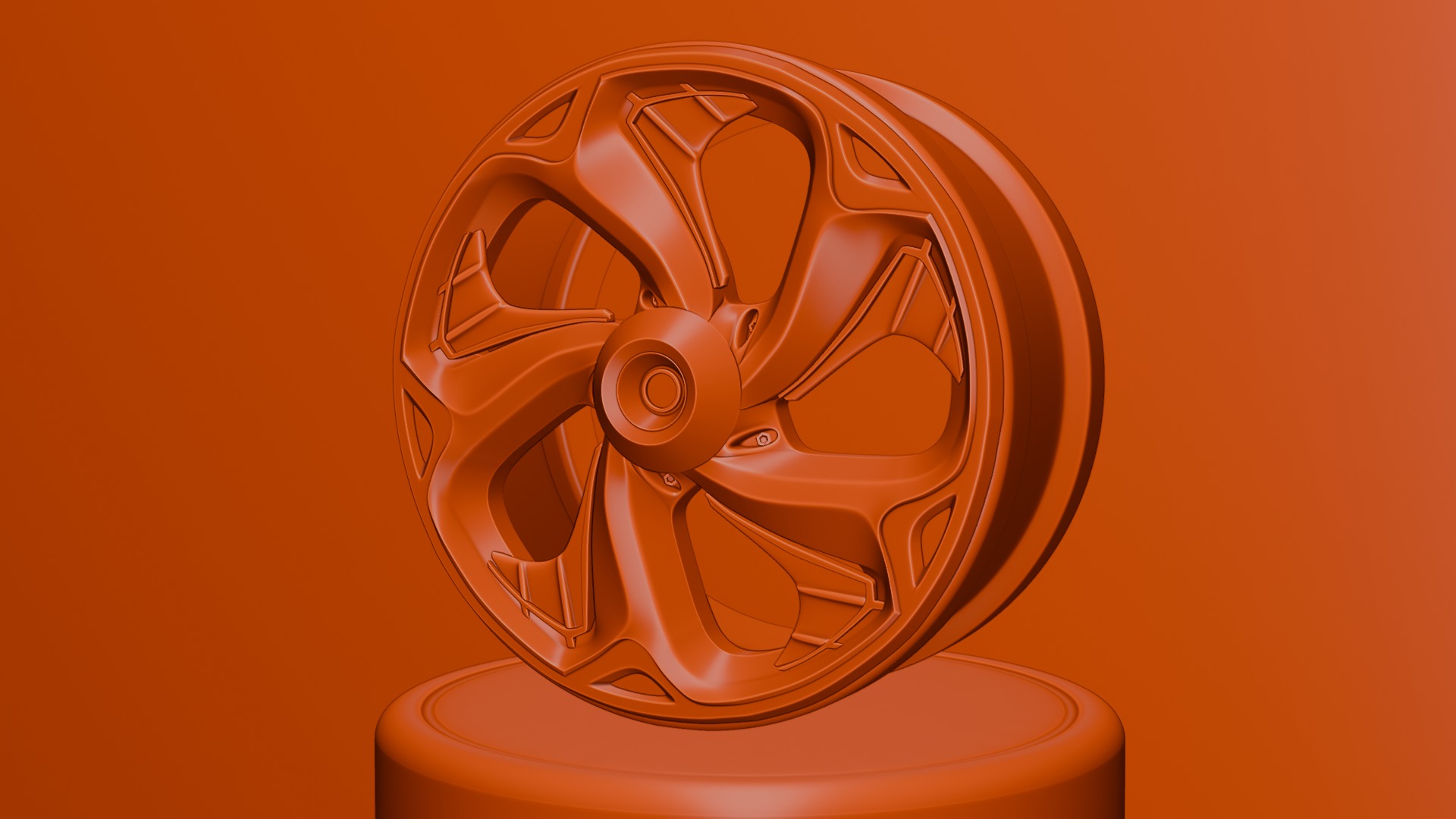 Sport car rims 3D model_59