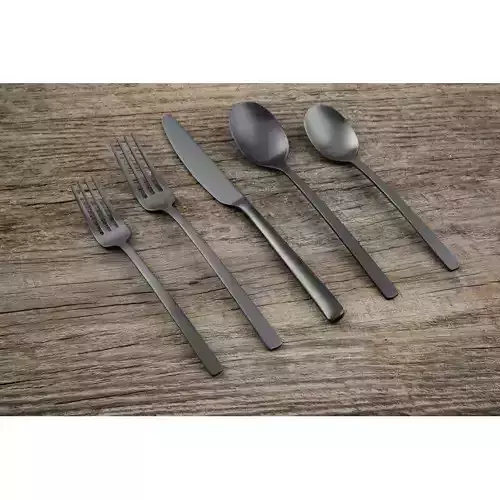 Beacon Flatware Set - 2 Colour 3D model