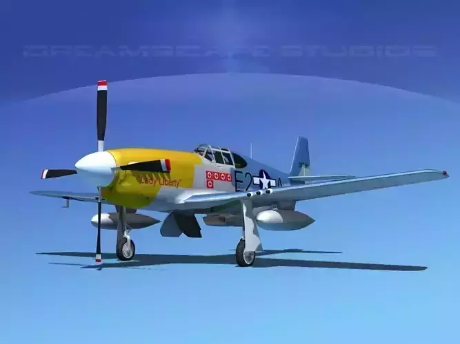 North American P-51B Lady Liberty